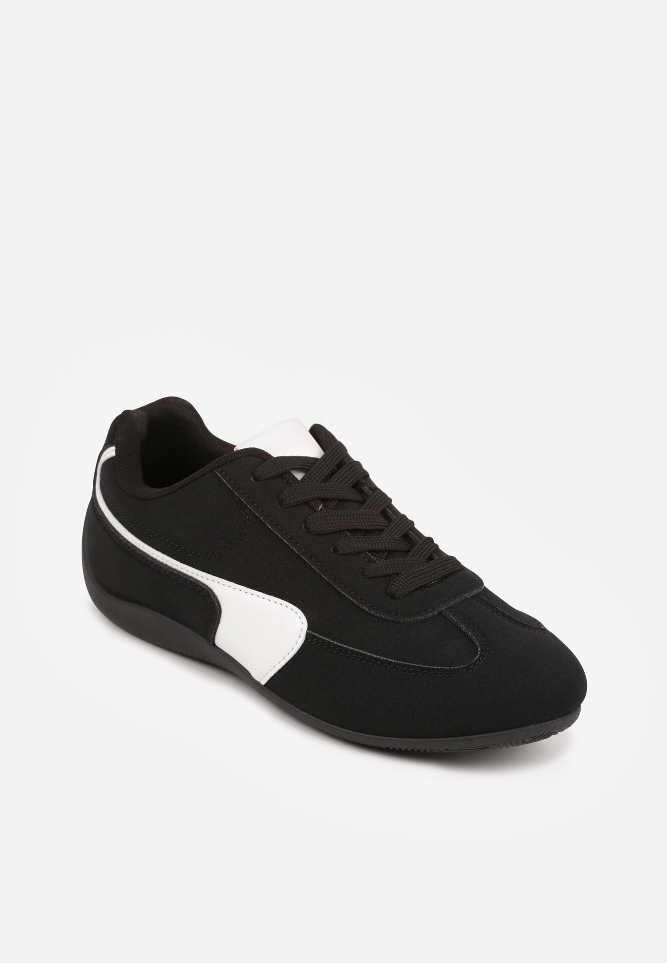 c'm paris Sneakers Negre în Stilul Tenișilor Iconici Virritia