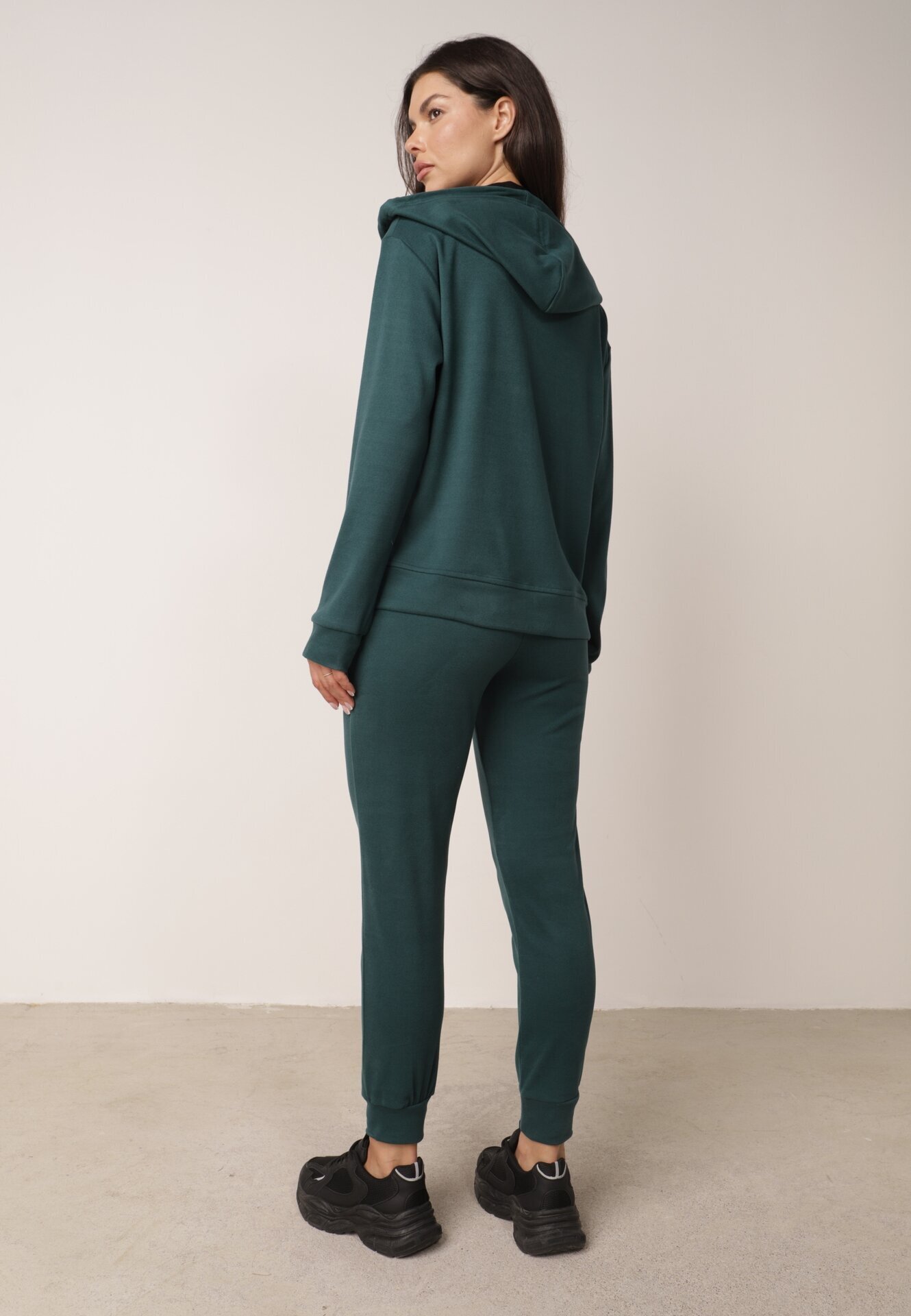  Compleu de trening din 2 piese Verde cu Bluză și Pantaloni Seraphelle
