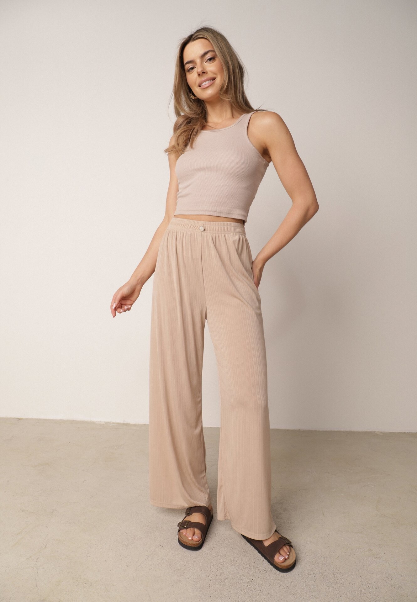 daysie Pantaloni Bej