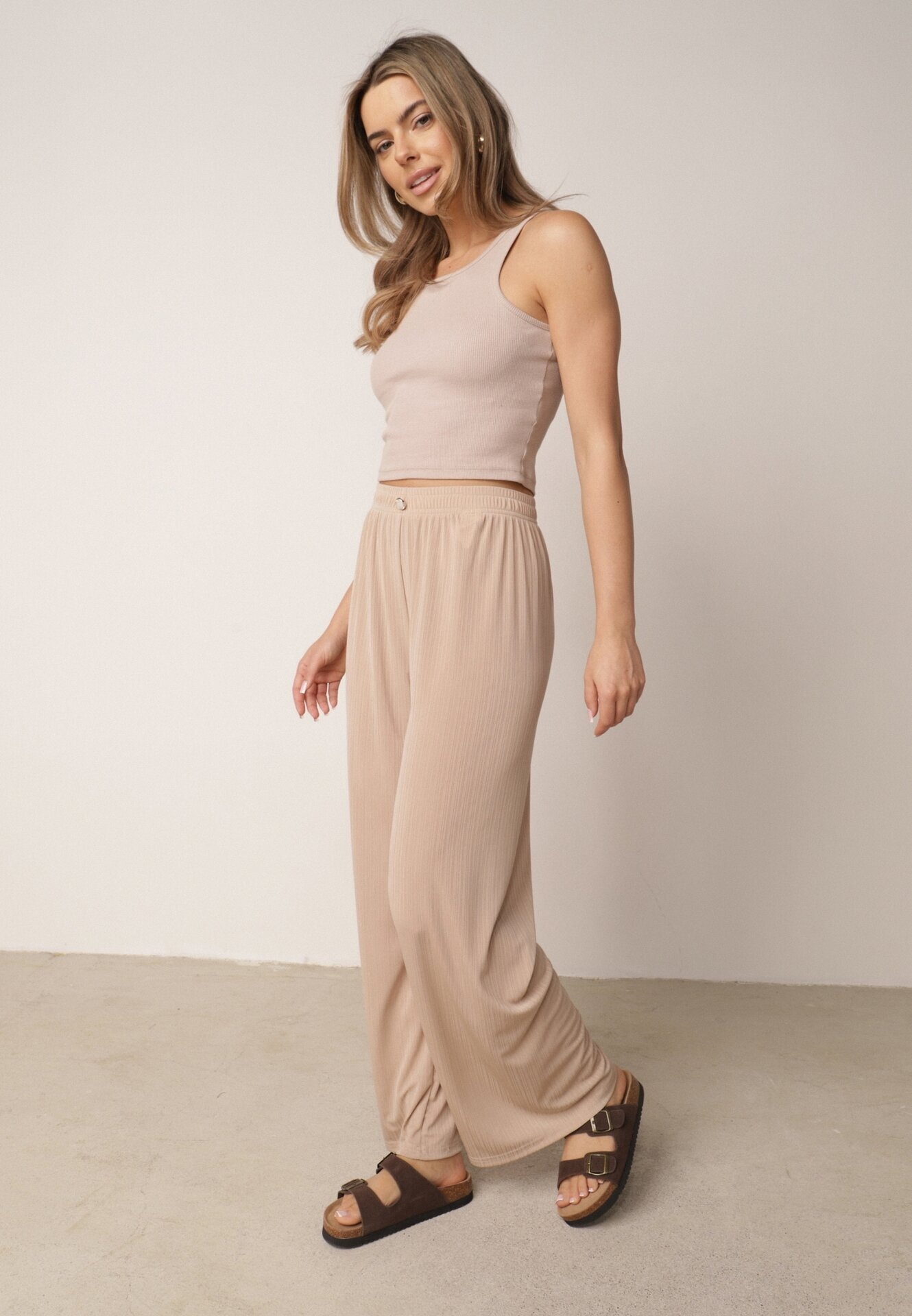 daysie Pantaloni Bej