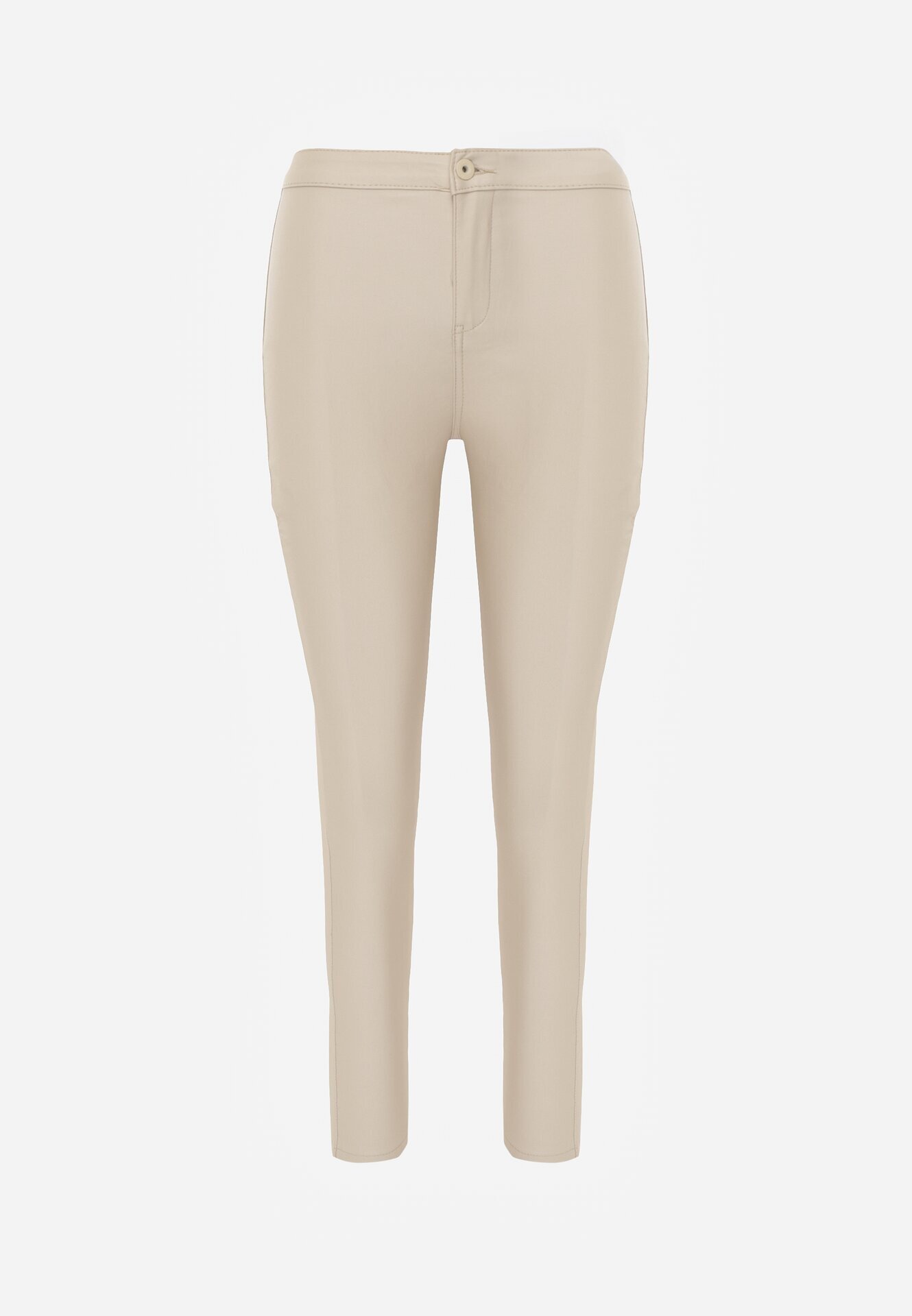daysie Pantaloni Bej deschis Skinny din imitație de piele Stana