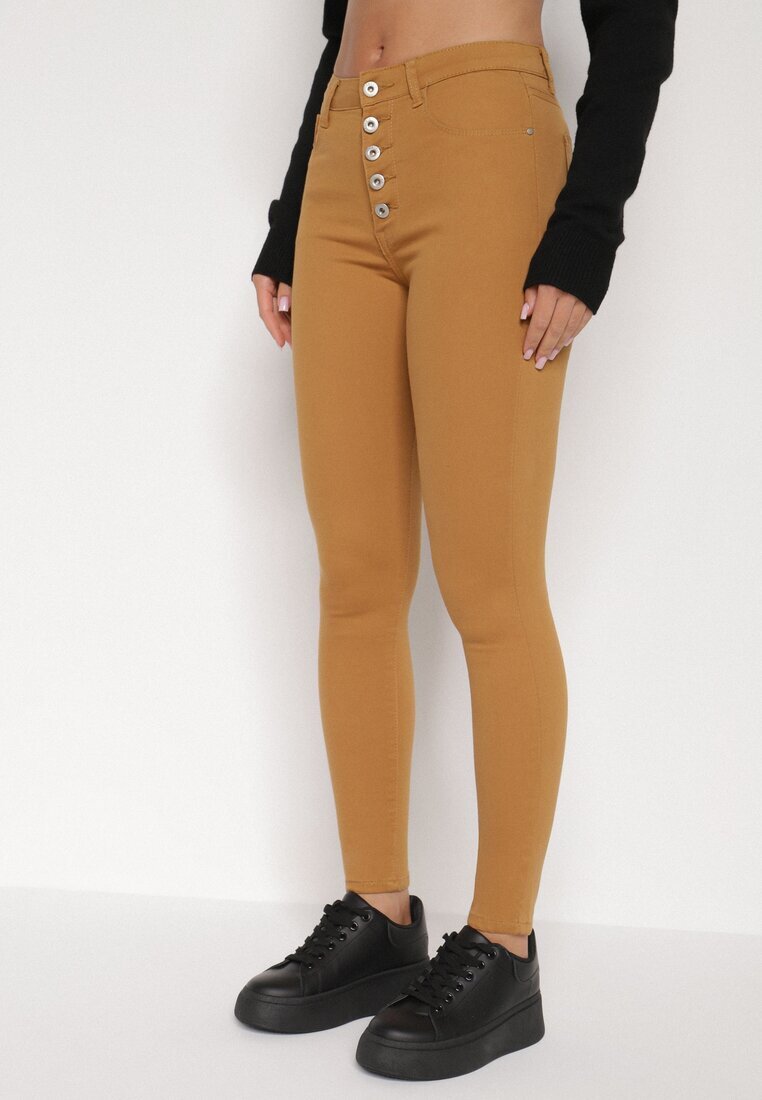 daysie Pantaloni Maro deschis Skinny Kyllienne
