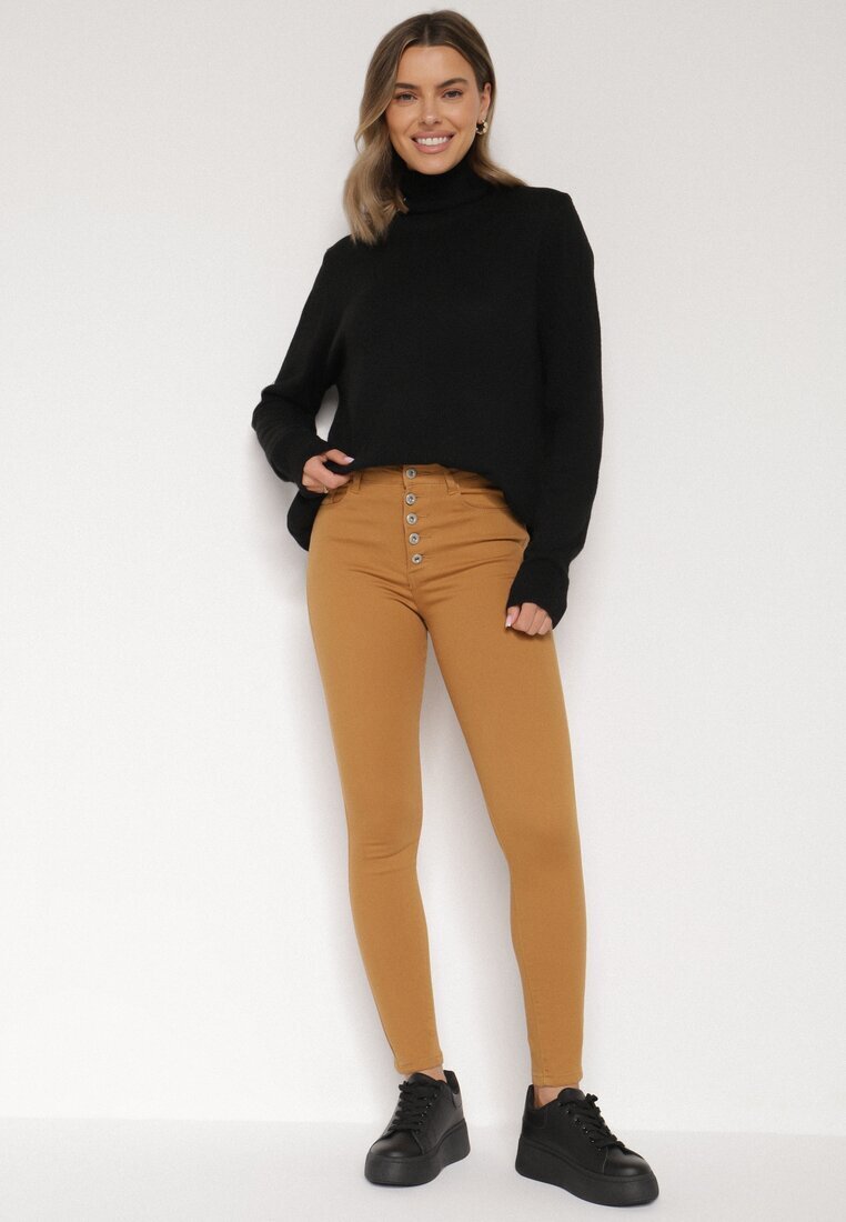 daysie Pantaloni Maro deschis Skinny Kyllienne