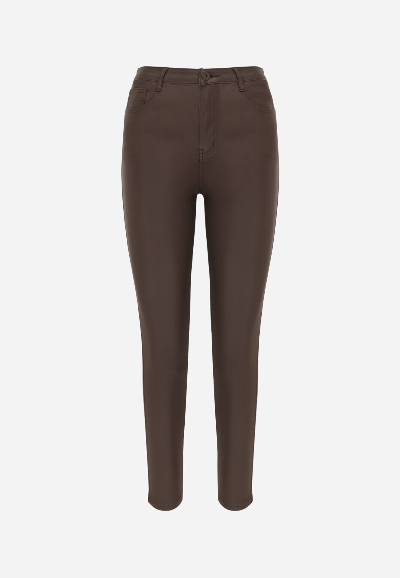 daysie Pantaloni Maro Modelatori Skinny cu Buzunare Envoi