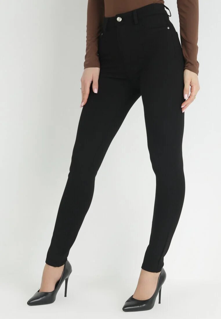 daysie Pantaloni Negri Skinny Phenicia