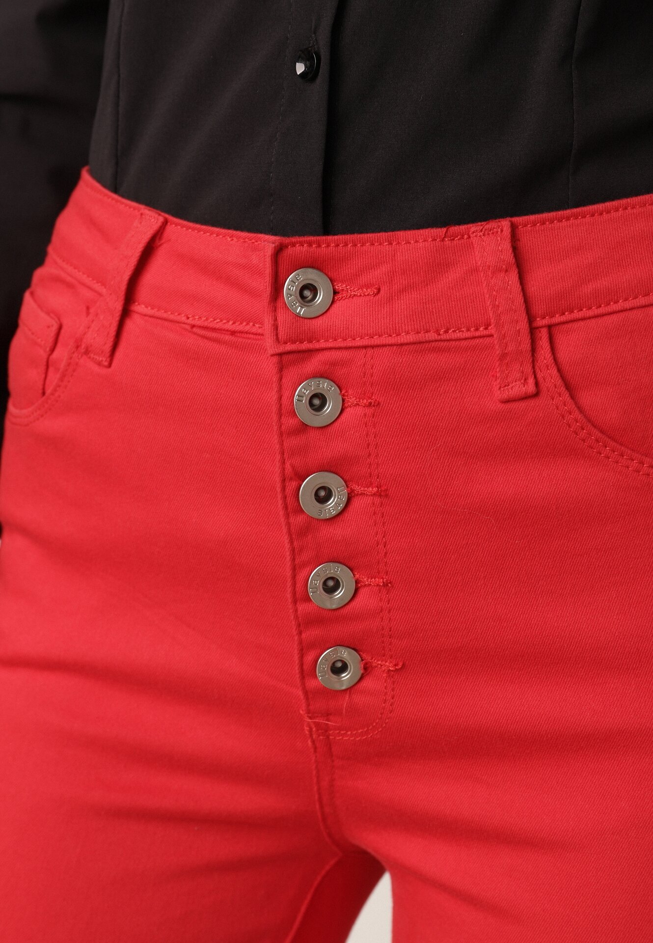 daysie Pantaloni Roșii Skinny Kyllienne