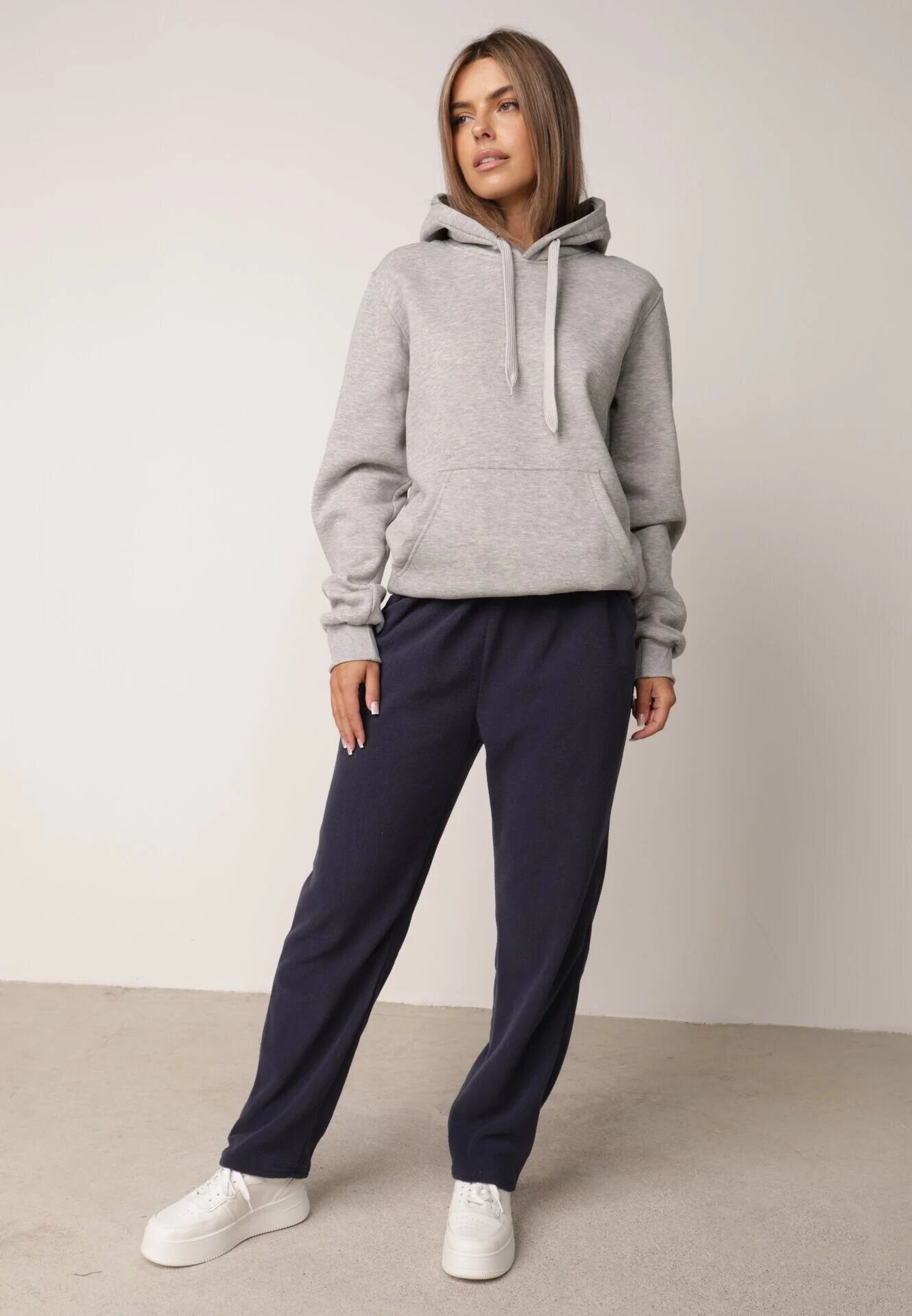 defox Pantaloni de trening bleumarin Esani