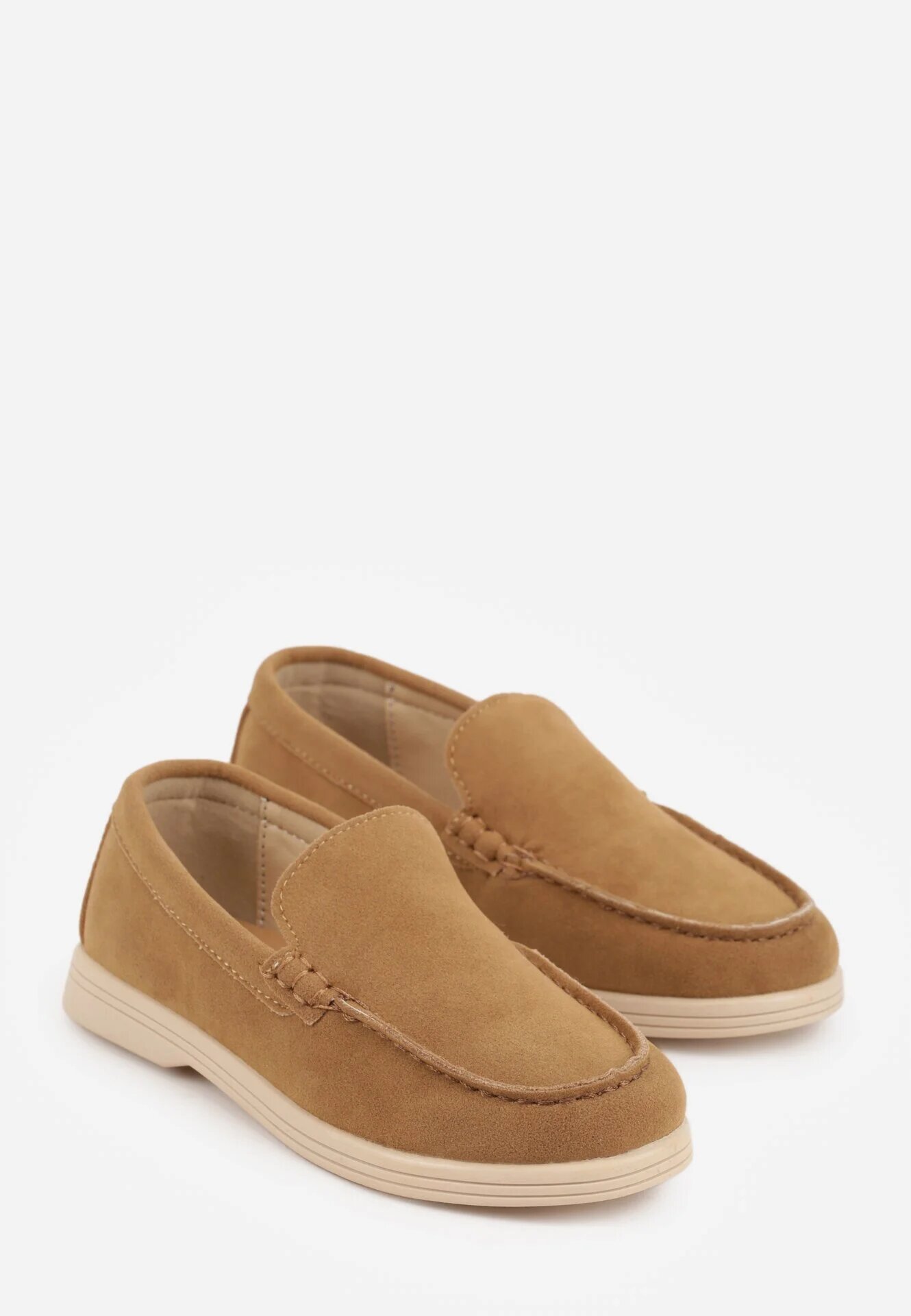 doremi Pantofi Maro deschis Slip-on Tip mocasini Nalme