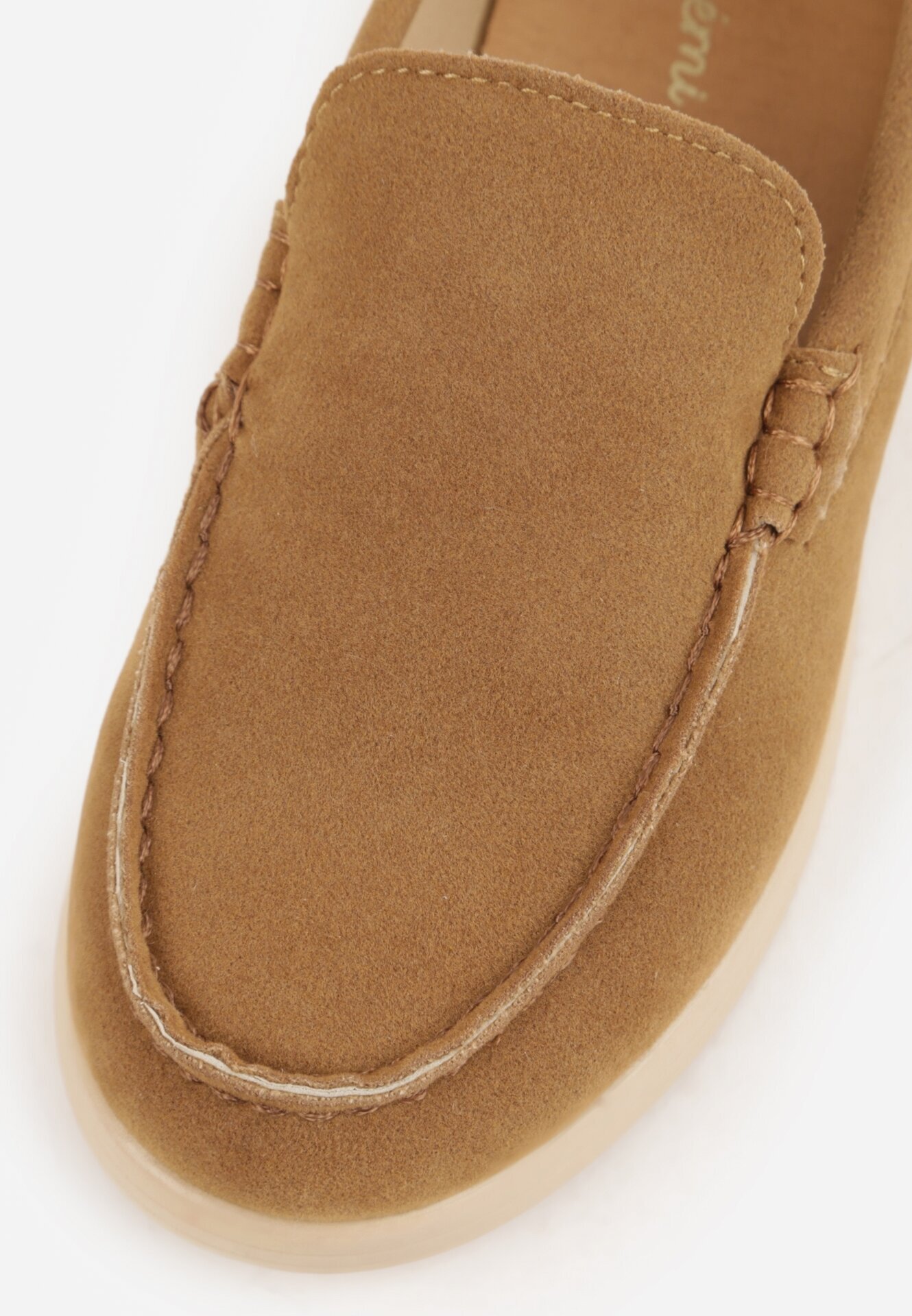 doremi Pantofi Maro deschis Slip-on Tip mocasini Nalme