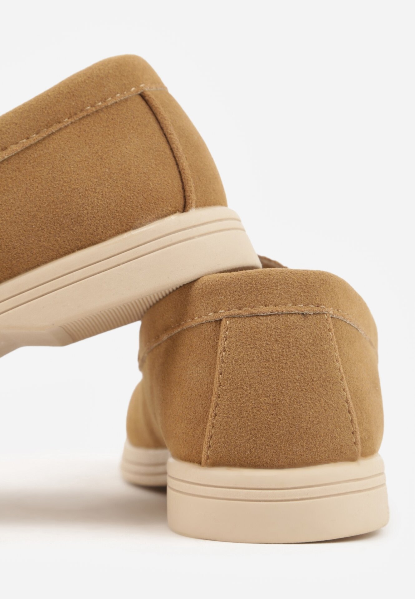 doremi Pantofi Maro deschis Slip-on Tip mocasini Nalme