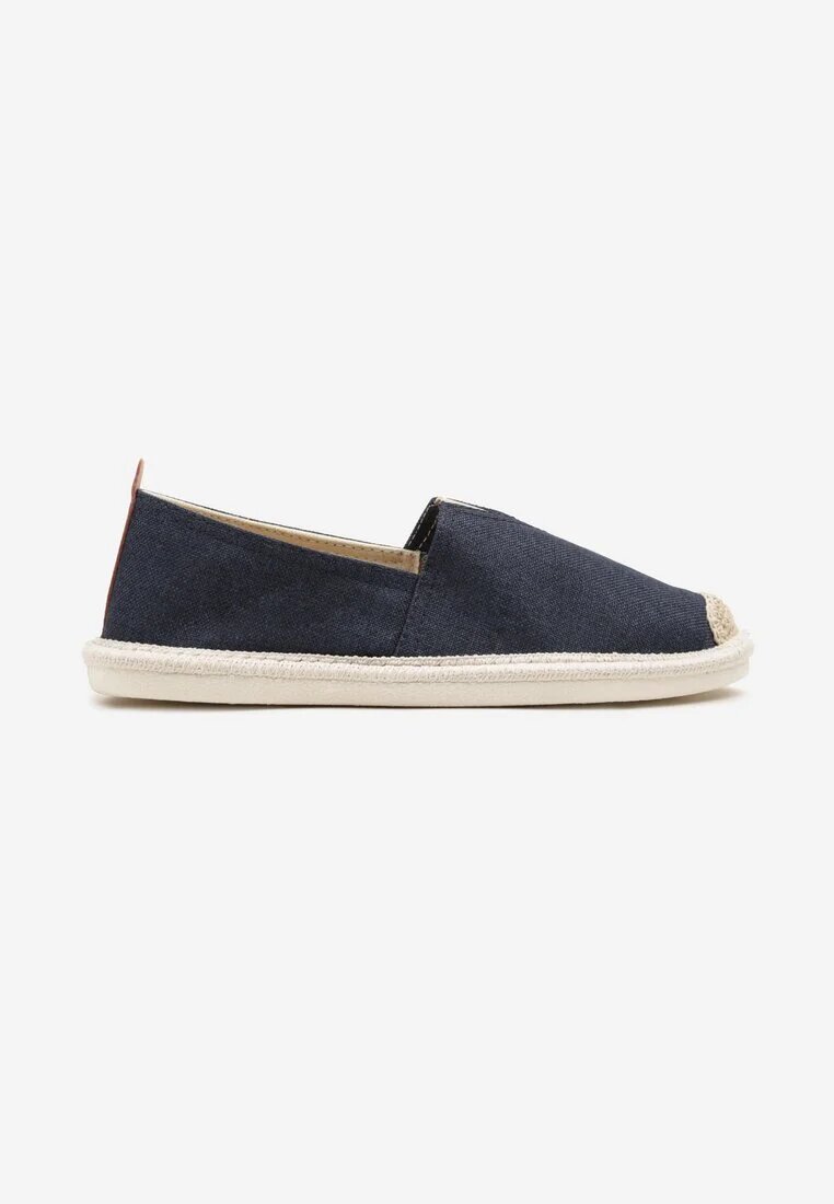 elong Tenisi bleumarin stil espadrile cu împletitură și inserție elastică Eveloiti