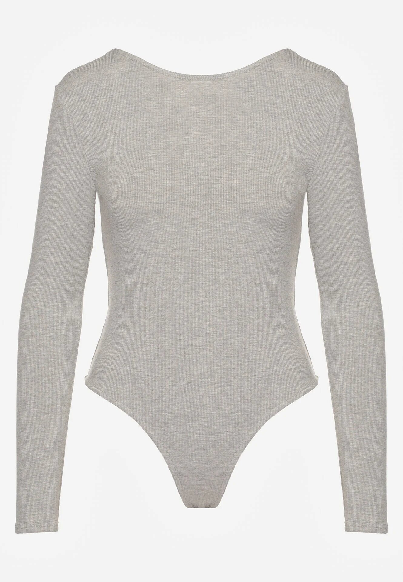 elsa.m by may Body Gri în Stil Clasic Sadirise