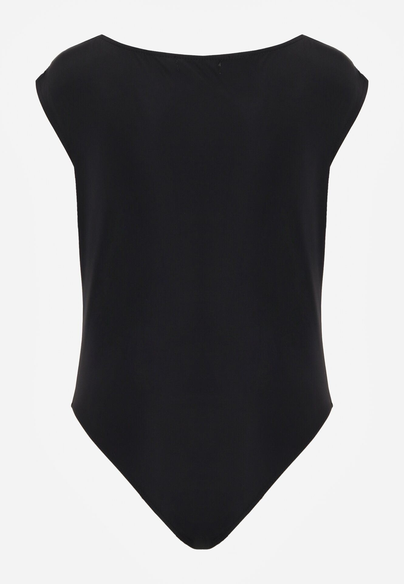 elsa.m by may Body Negru Asimetric Decorat cu drapaj Dinida
