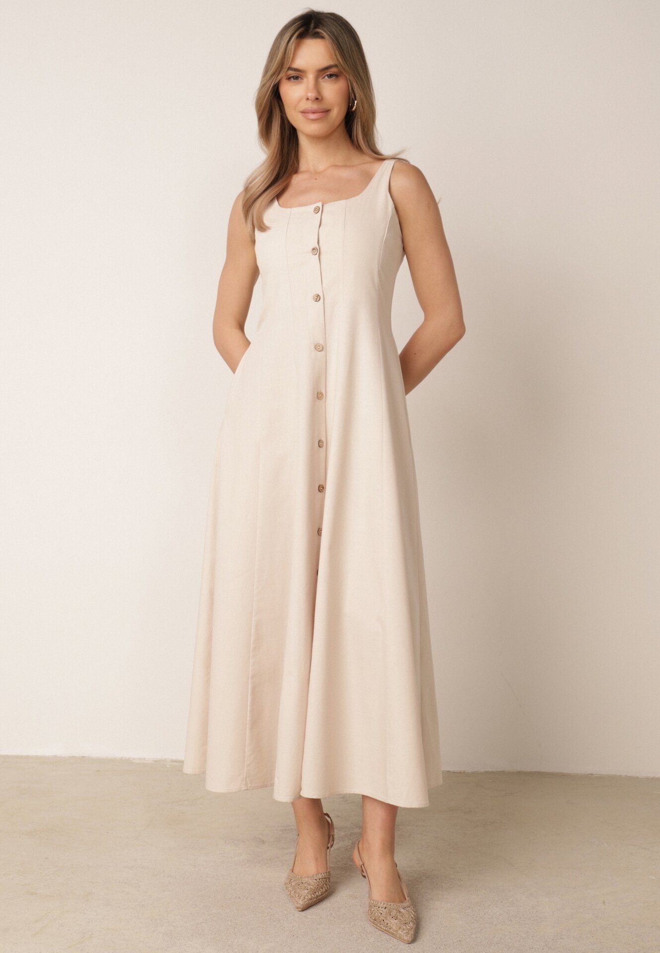 elsa.m by may Rochie Bej