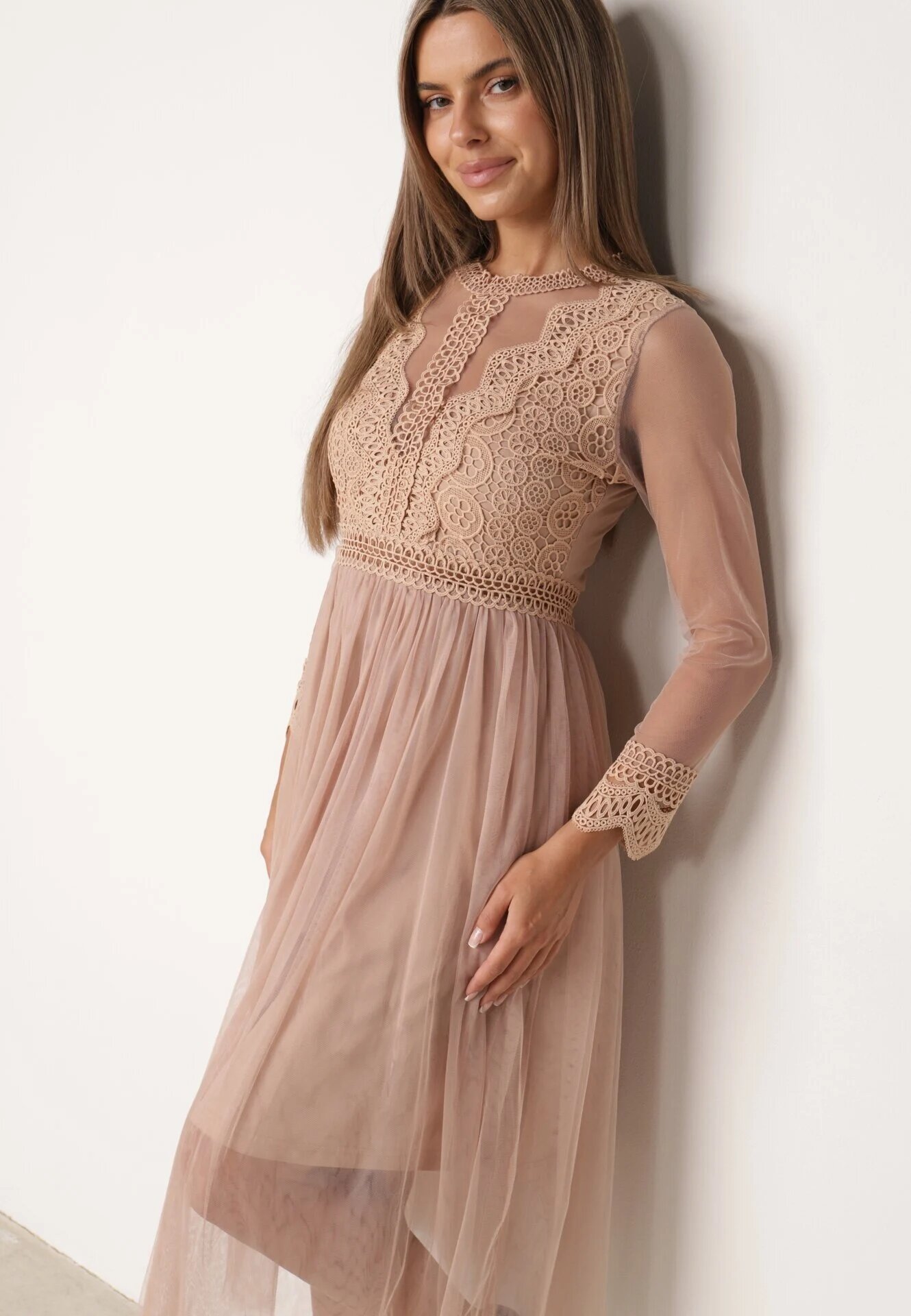 elsa.m by may Rochie Bej Phaerusa