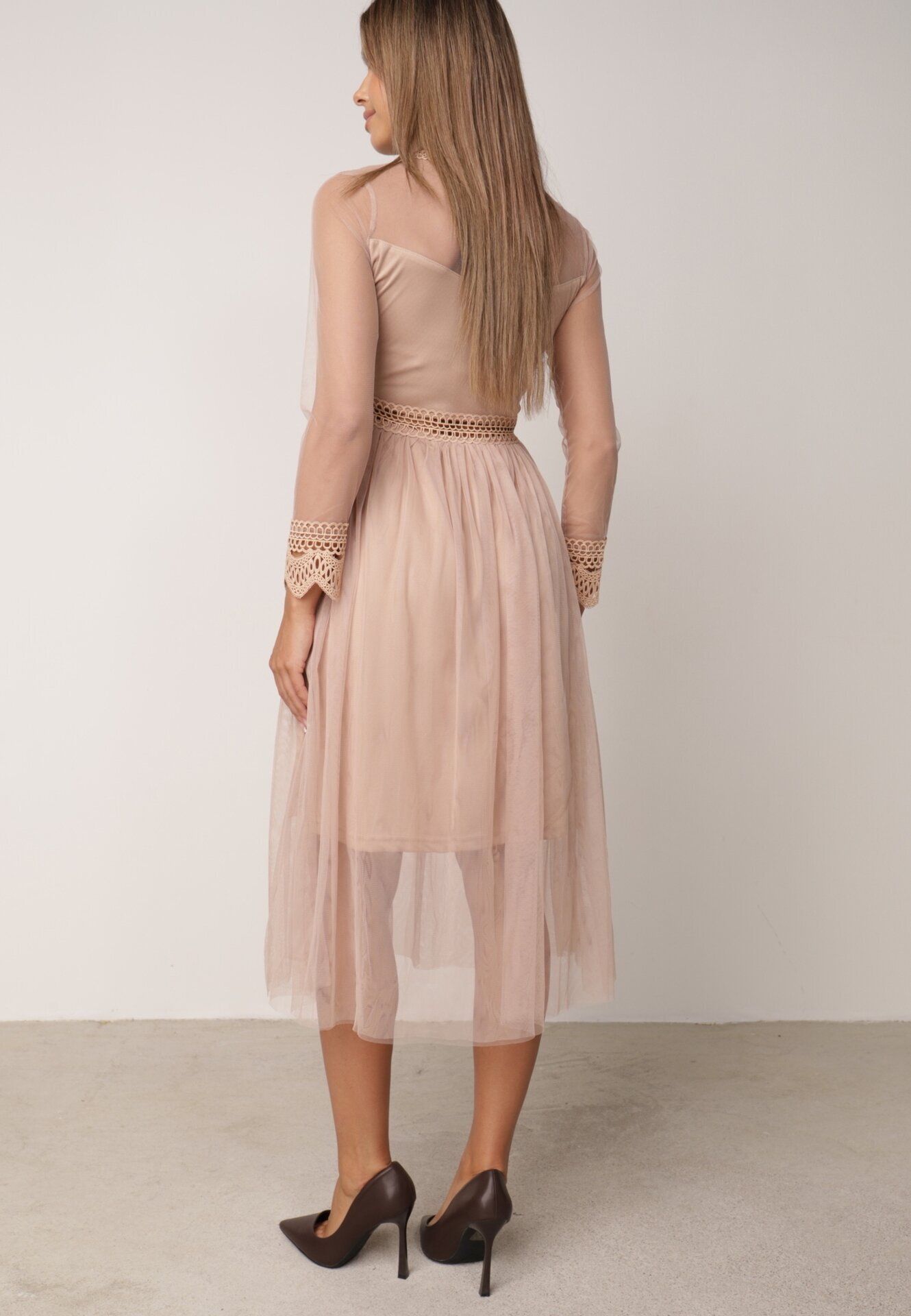elsa.m by may Rochie Bej Phaerusa
