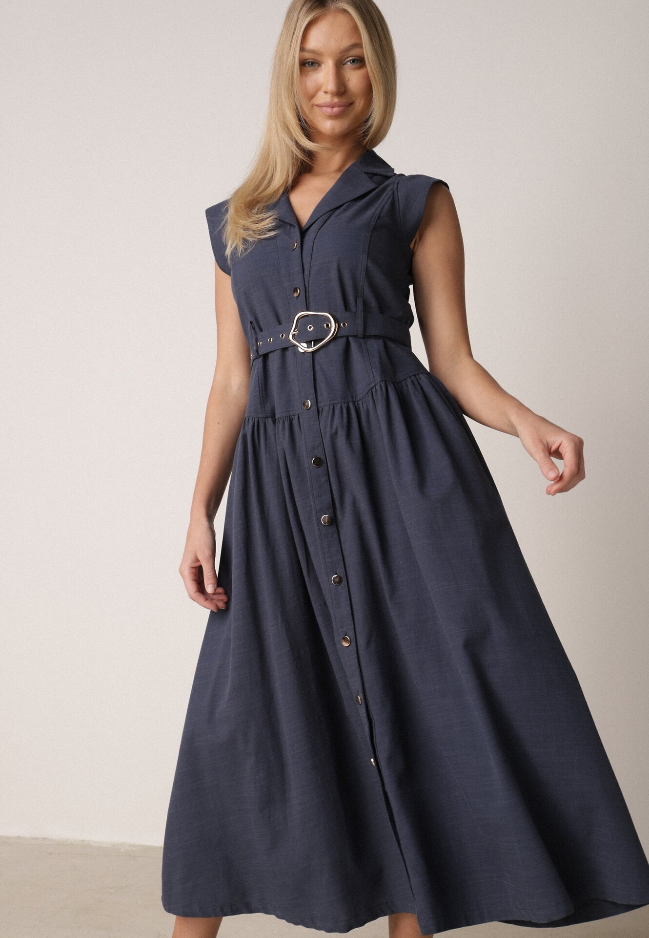 elsa.m by may Rochie Bleumarin