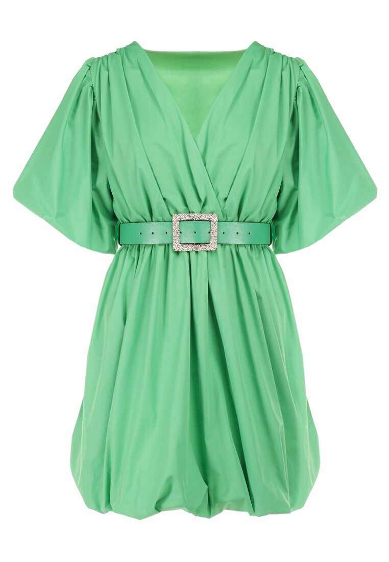 elsa.m by may Rochie Verde cu Curea Moniphae