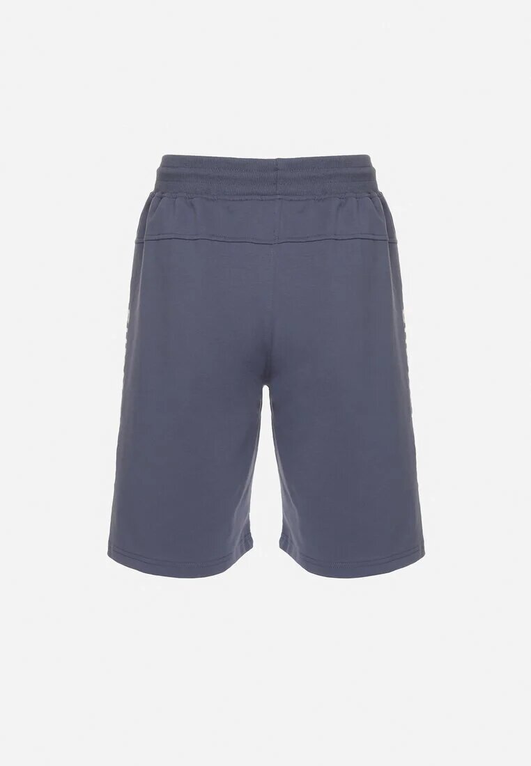 emt Pantaloni scurți Albaștri Clasici de Trening din Bumbac Liraneve