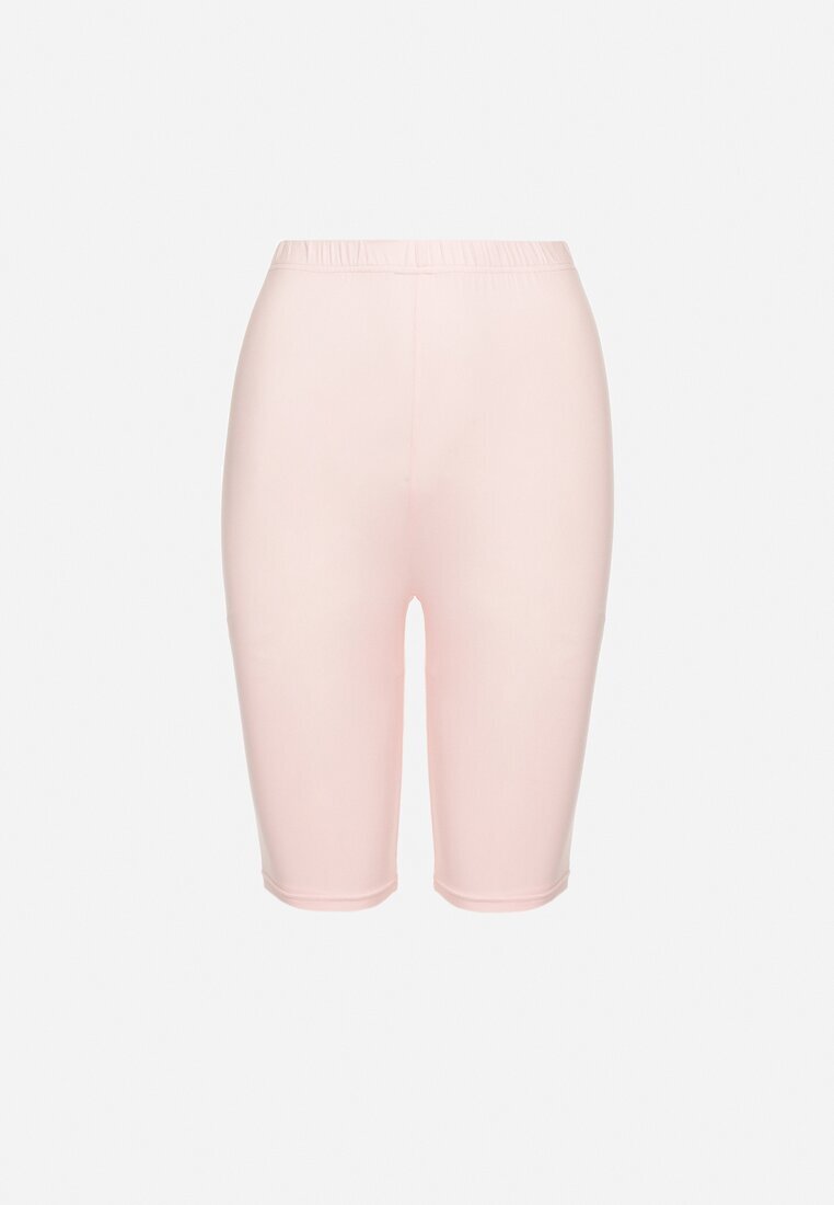 emt Pantaloni scurți de ciclism roz cu talie înaltă Lironae