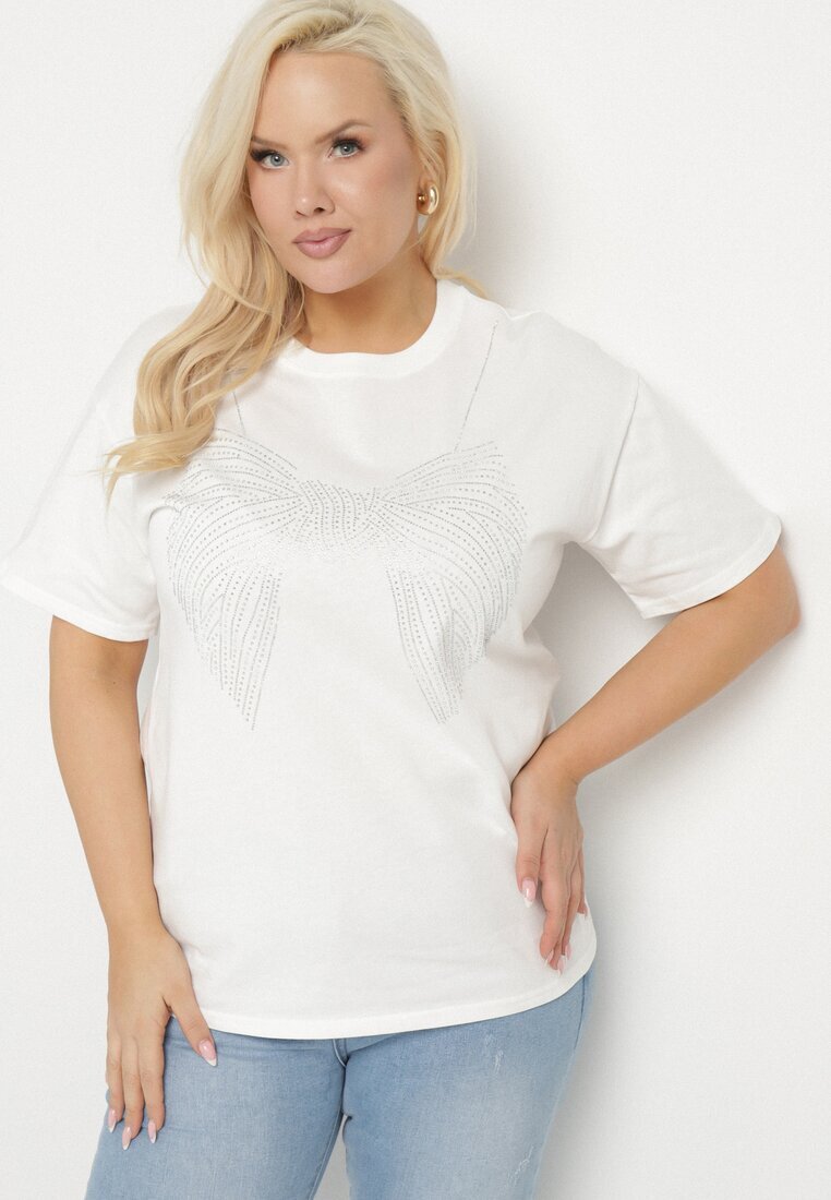 emt Tricou Alb cu model cu Zirconiu Olisellea