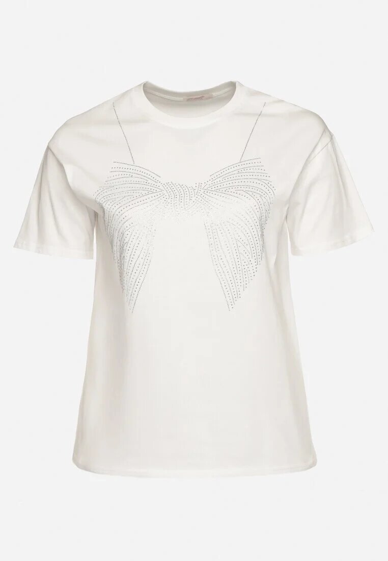 emt Tricou Alb cu model cu Zirconiu Olisellea