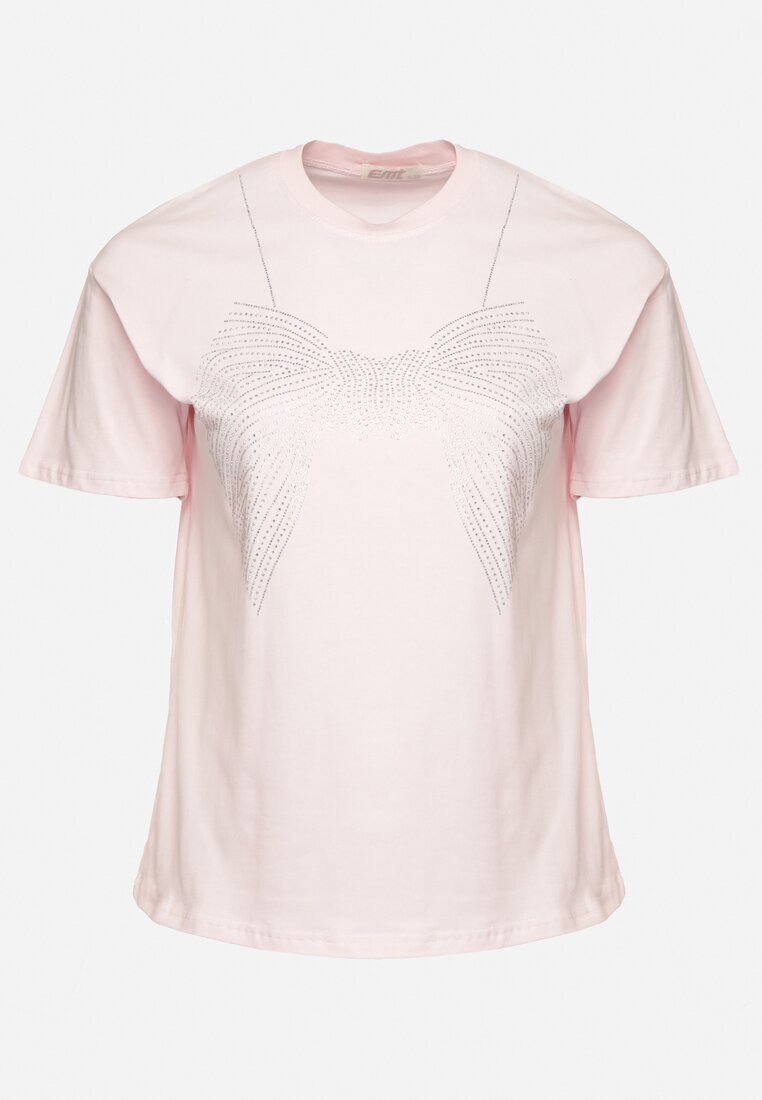 emt Tricou Roz deschis cu model cu zirconiu Olisellea