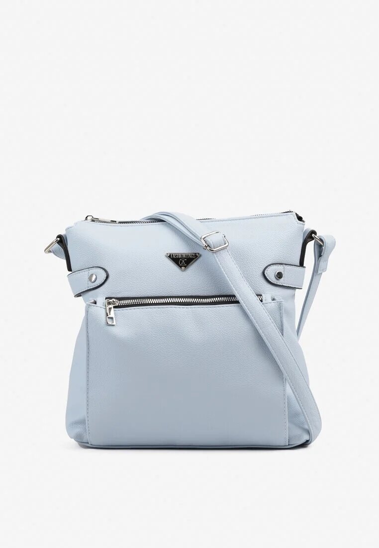 fashion&bags Geantă Poștaș Albastră cu Curea Reglabilă Nanellisa