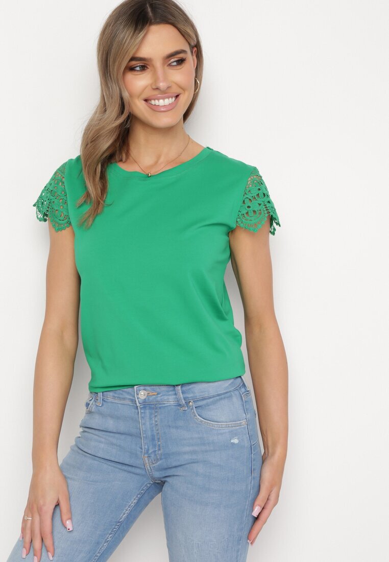 fashion Bluză Verde