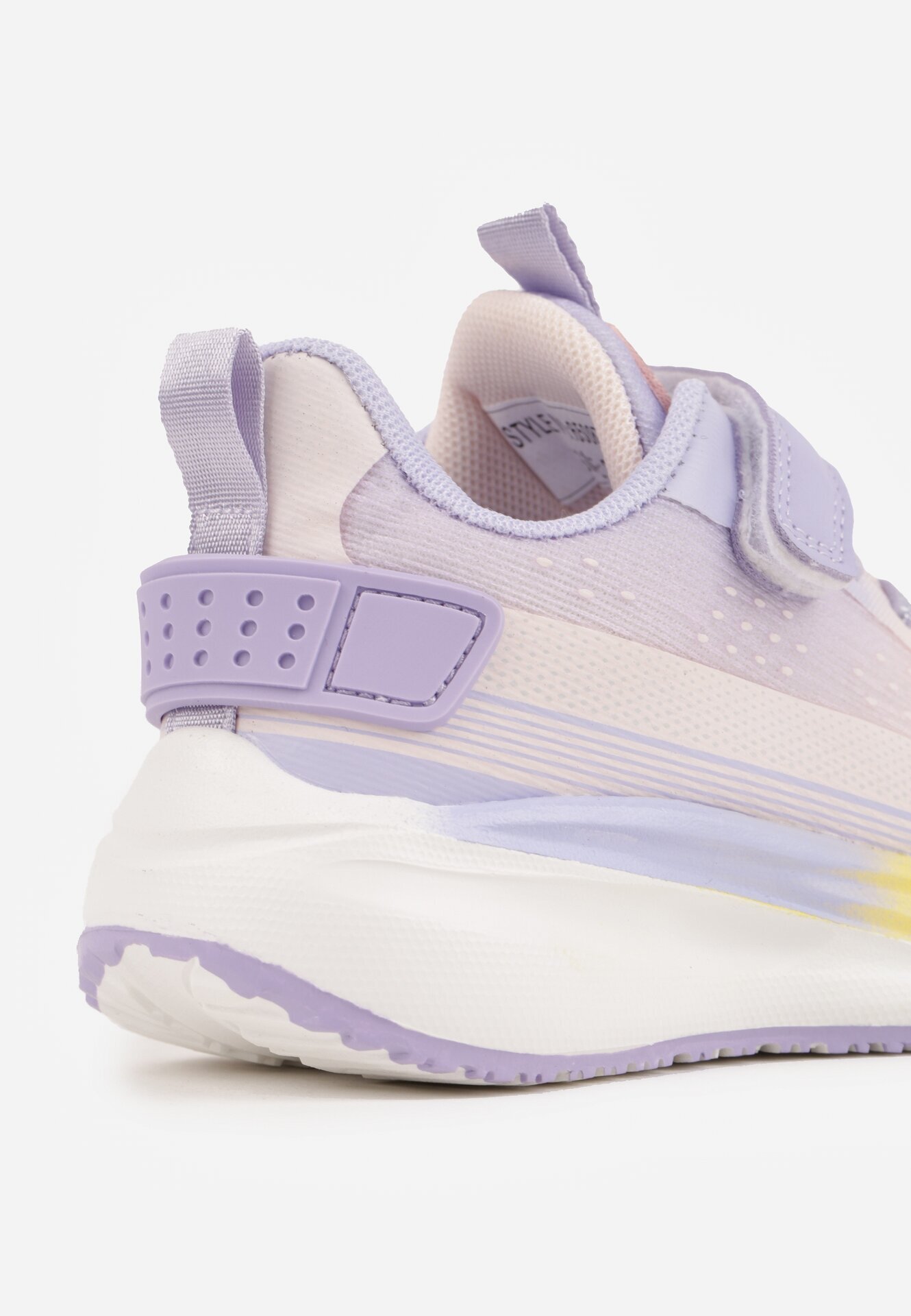 flip Pantofi Sport Violet-Roz cu Talpă Groasă cu Branț din Piele Zidala