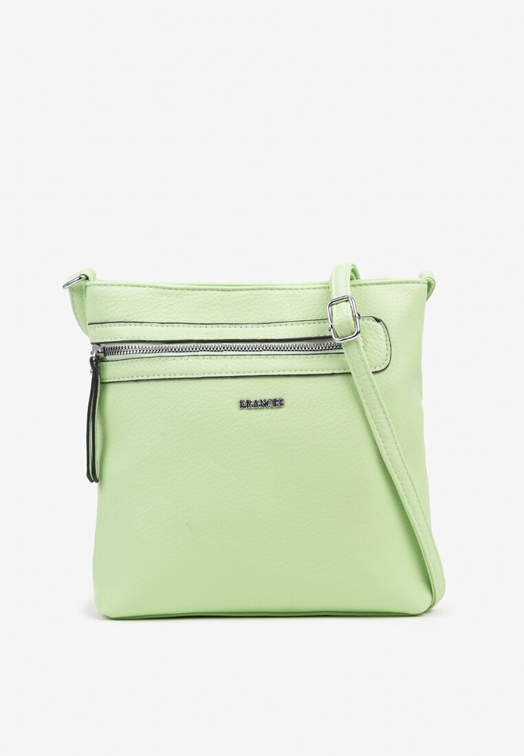 francis Geantă crossbody mică verde deschis cu Fermoar Suplimentar Dolista