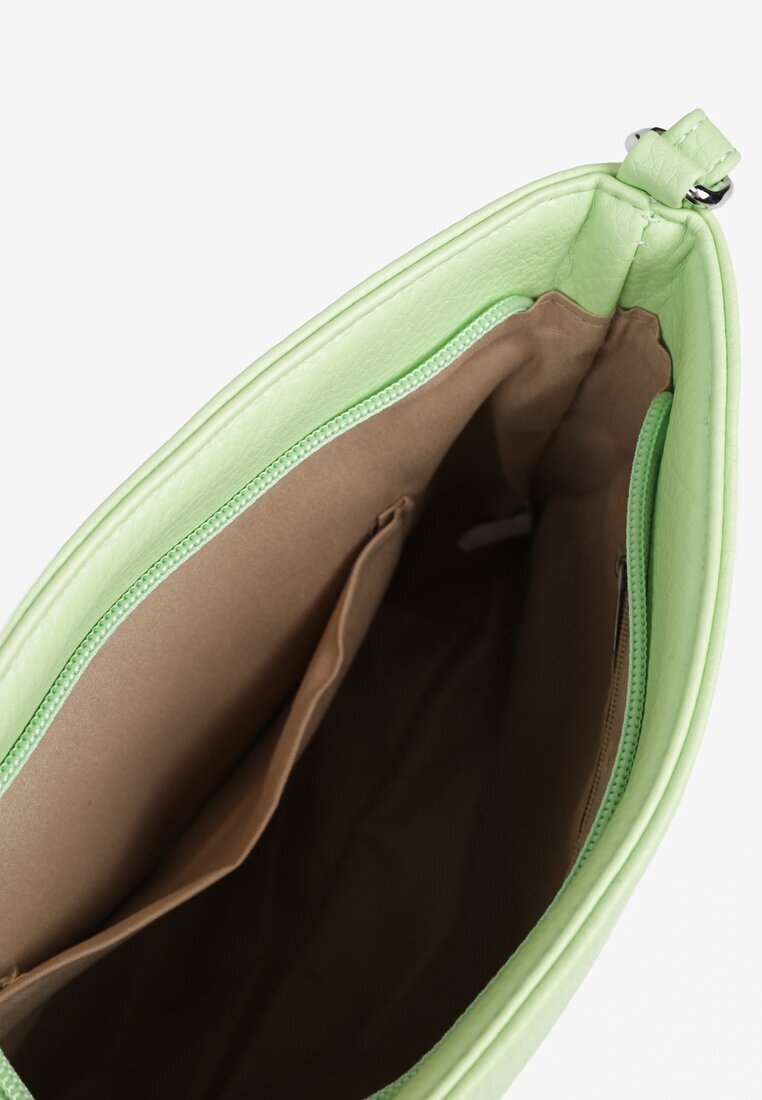 francis Geantă crossbody mică verde deschis cu Fermoar Suplimentar Dolista