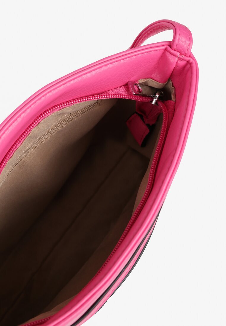 francis Geantă Roză Mică Crossbody cu Fermoar Suplimentar Dolista