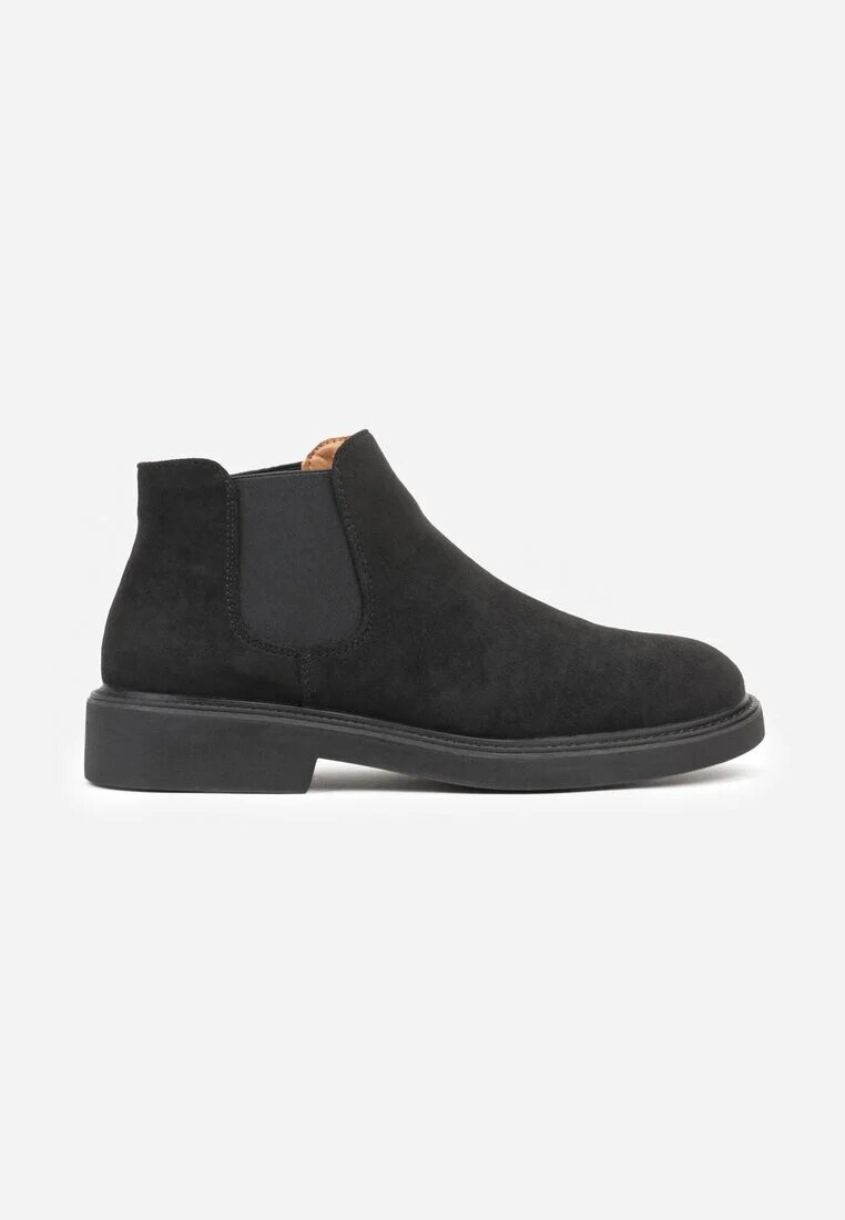 galax paris Botine Negre Tip Chelsea Fezorra