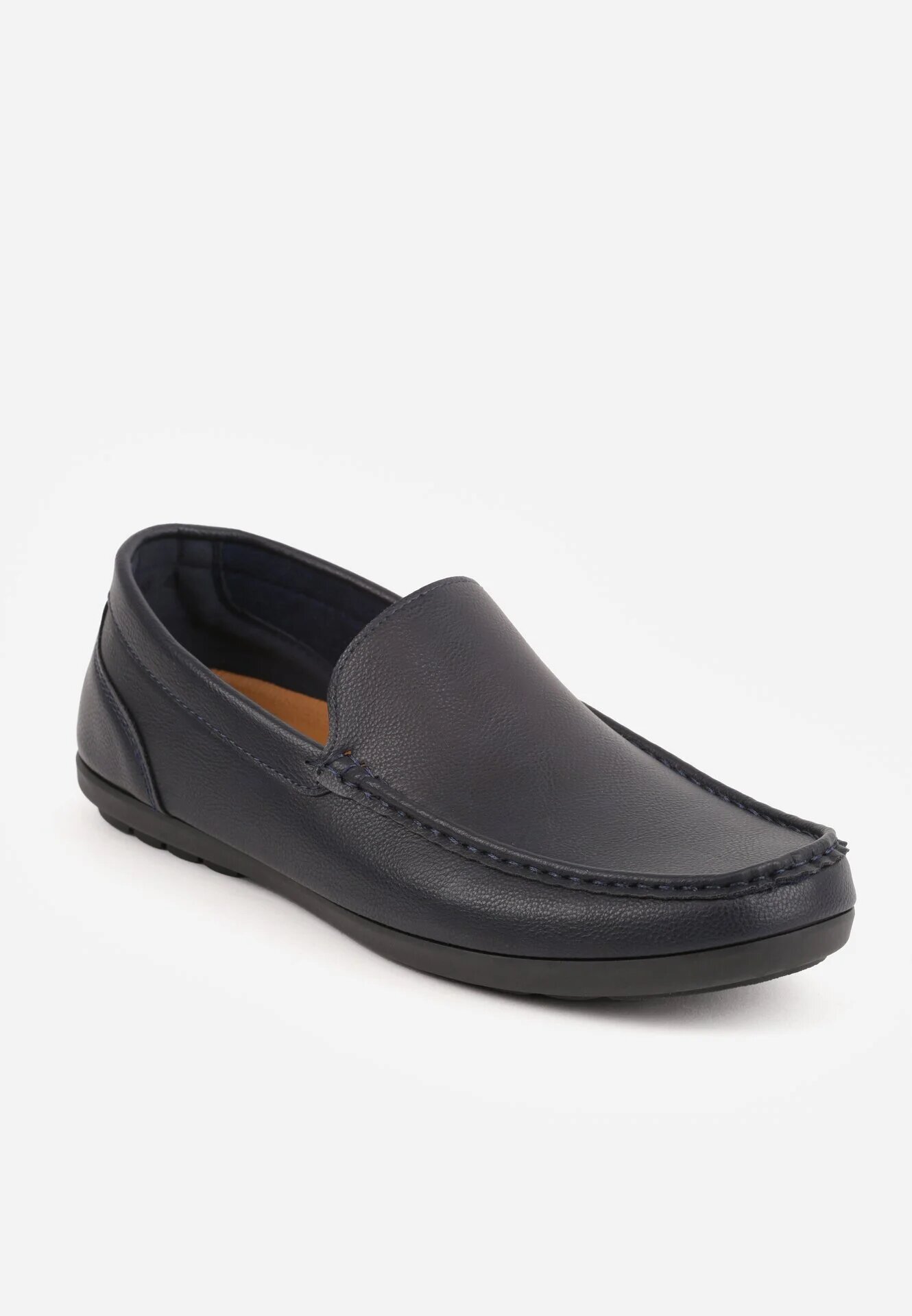 galax paris Mocasini cu cusături decorative Gildal Albaștri