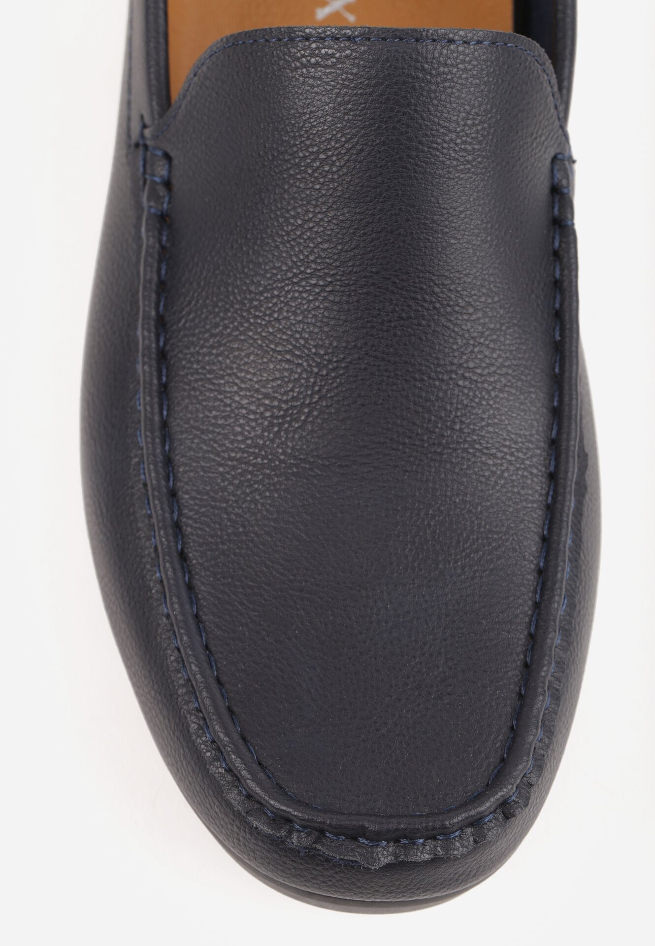 galax paris Mocasini cu cusături decorative Gildal Albaștri