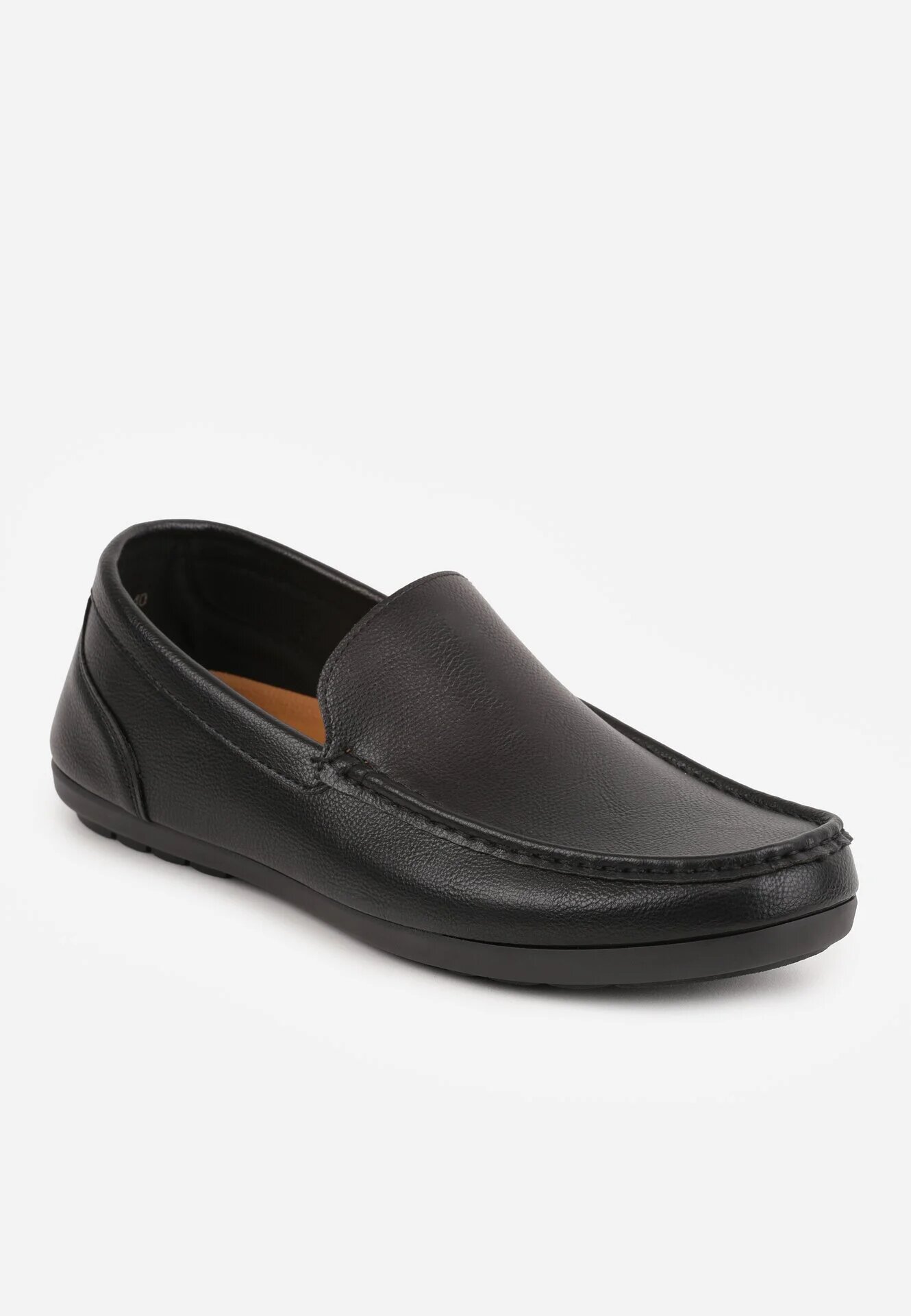 galax paris Mocasini cu cusături decorative Gildal Negri