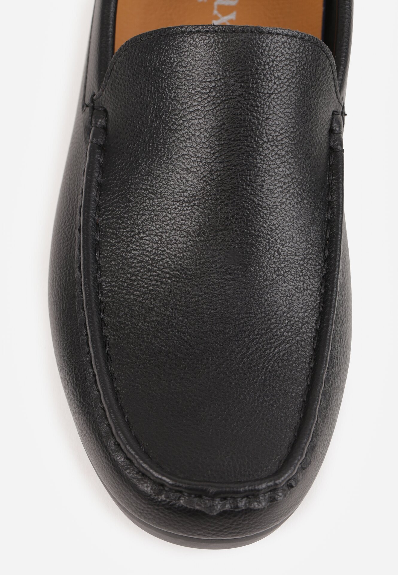 galax paris Mocasini cu cusături decorative Gildal Negri