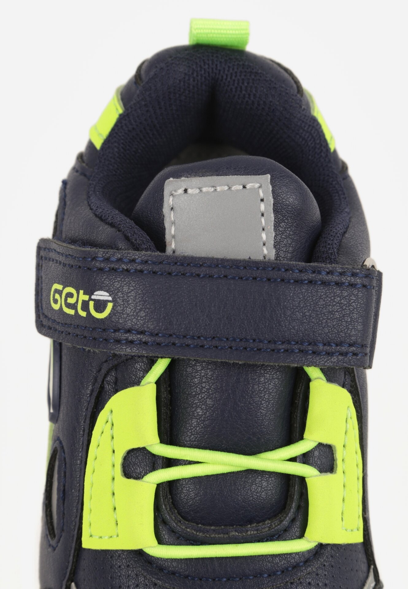 gelteo Adidași Albastru-Verde cu Inscripție și Motiv Geometric Fraile