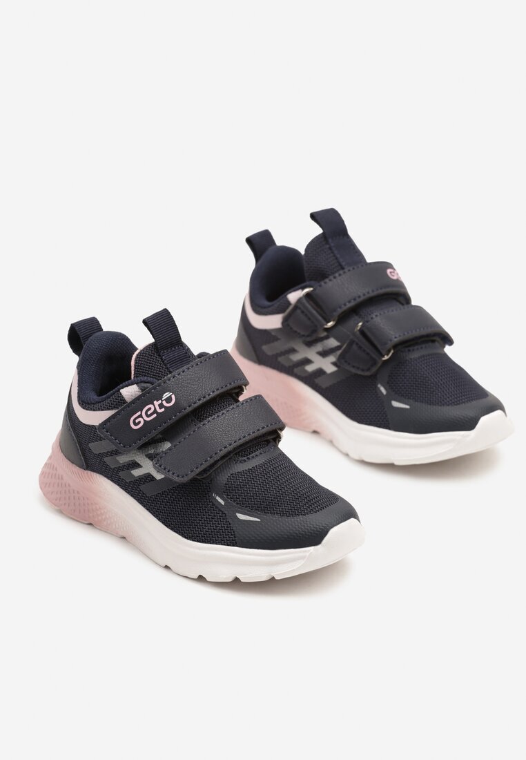 gelteo Încălțăminte Sport Albastru-Roz Sneakers Cu scai Lorloti