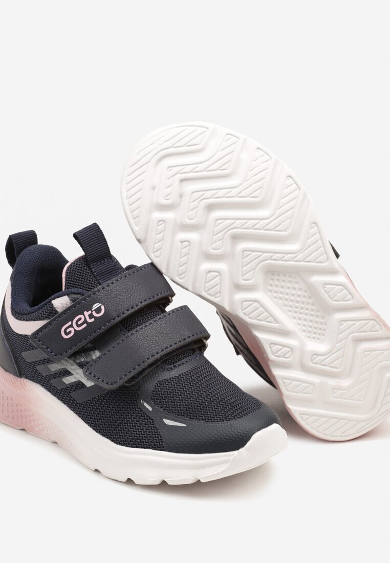 gelteo Încălțăminte Sport Albastru-Roz Sneakers Cu scai Lorloti