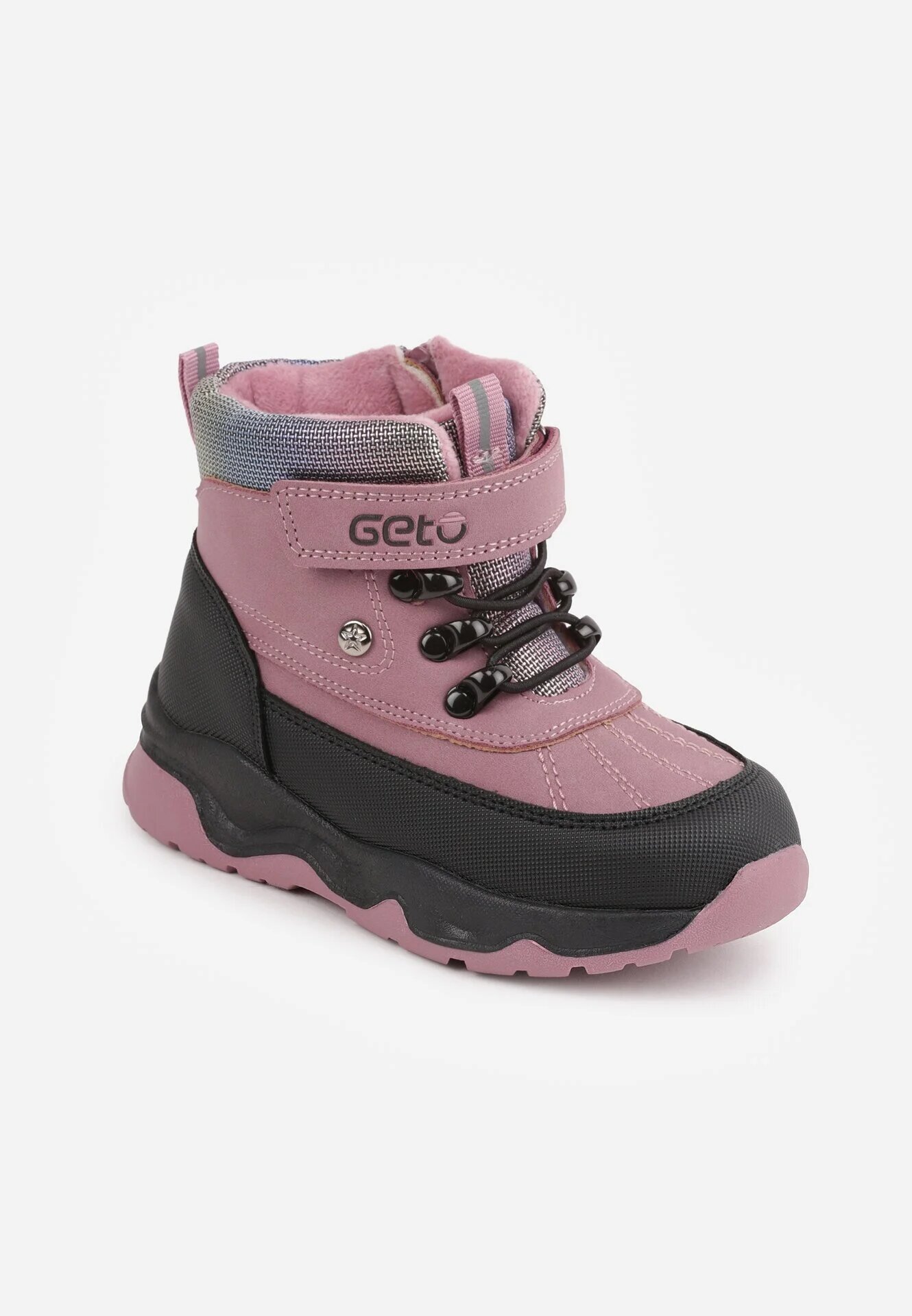 gelteo Pantofi din denim cu inscripție și stea Viazena Mov