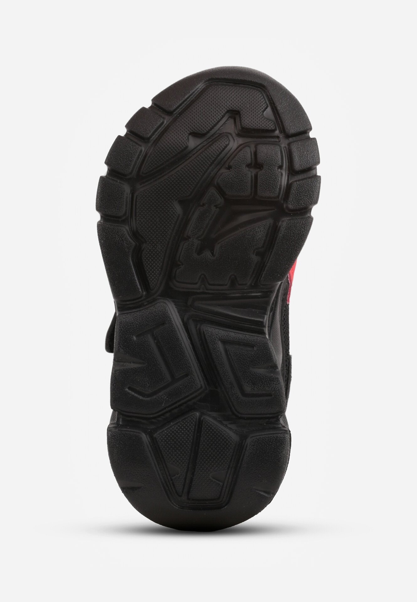 gelteo Pantofi Sport Adidași Negru-Roșii cu Scris și Model Geometric Basolea