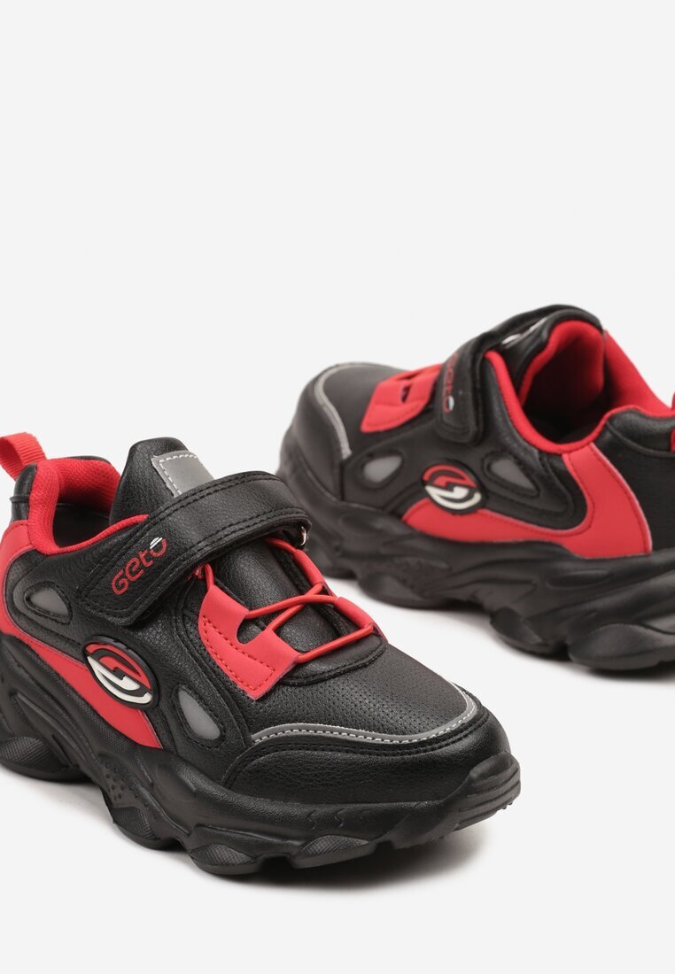 gelteo Pantofi Sport Negri-Roșii Madisson