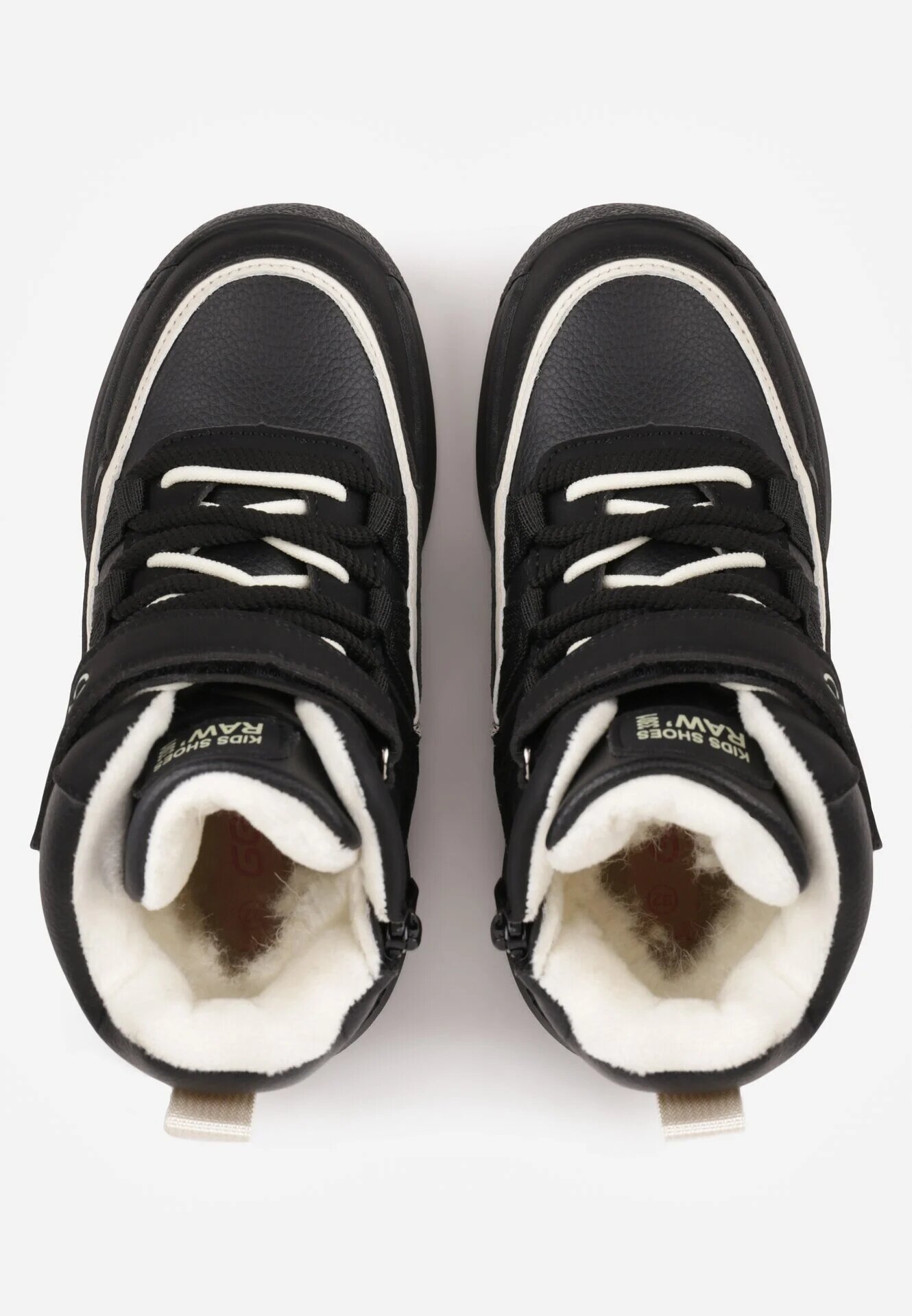 gelteo Sneakers din denim cu curele decorative și inscripția Liomira Negri