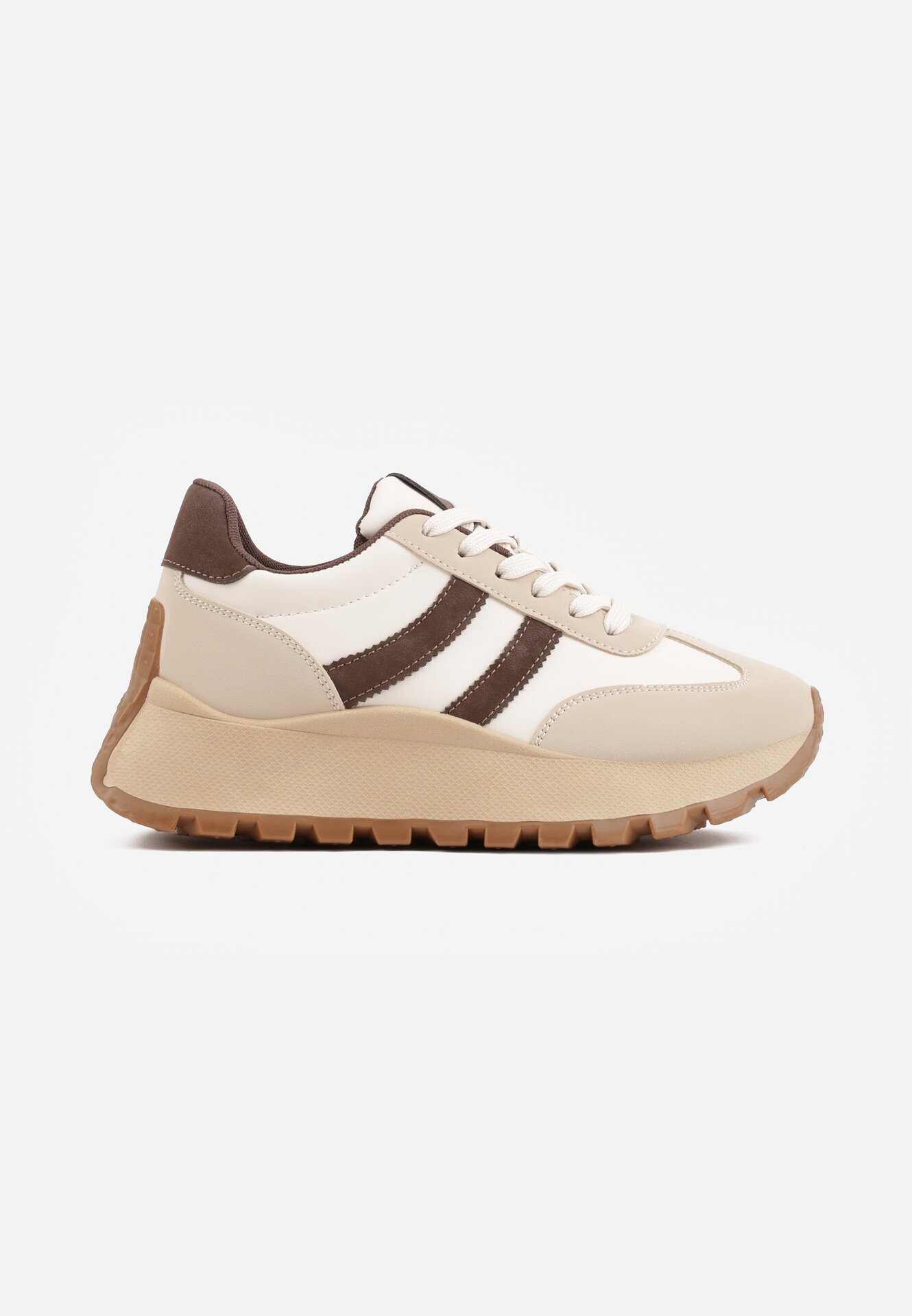 givana Sneakers groase cu talpă groasă și barete decorative Diki Maro