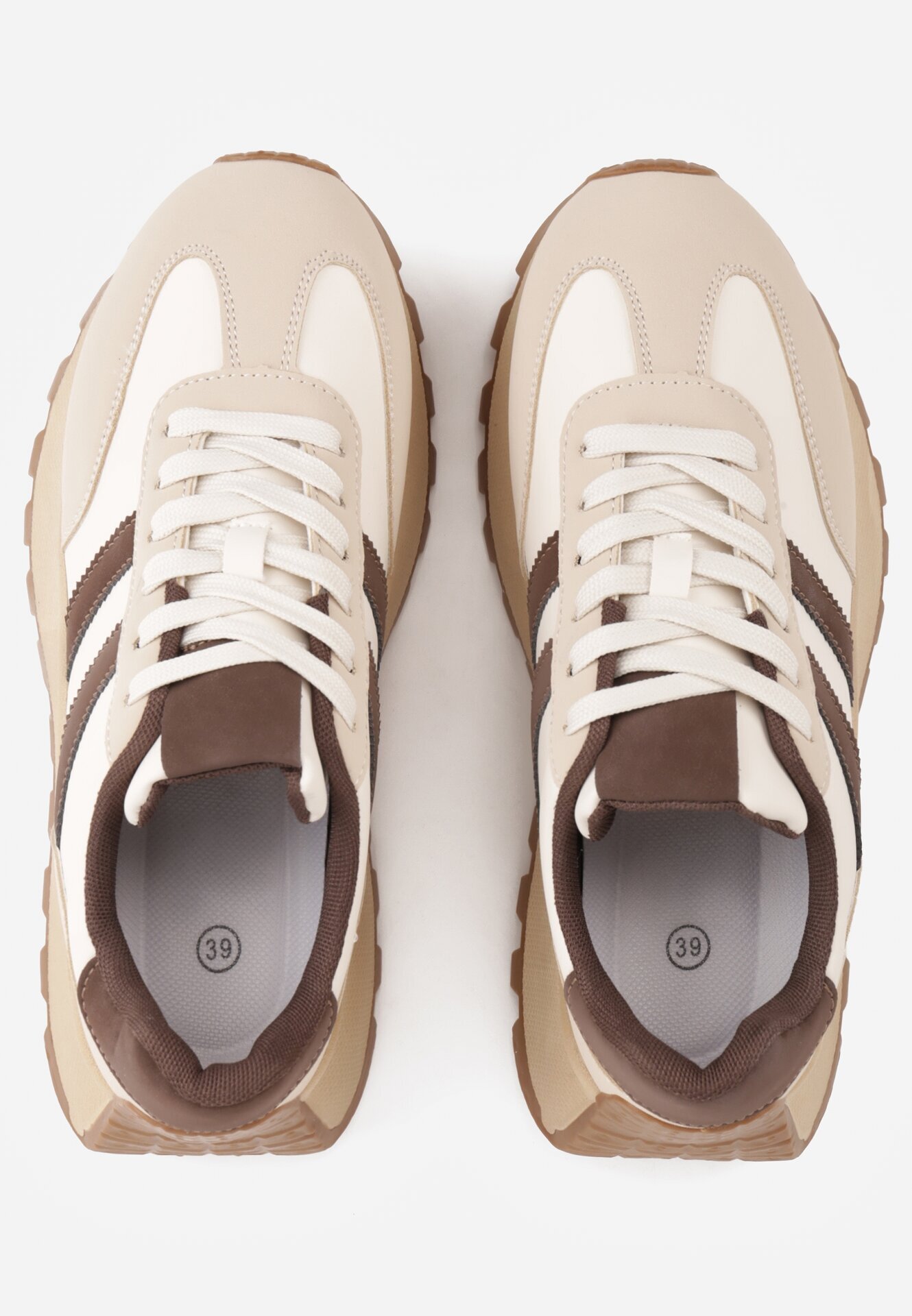 givana Sneakers groase cu talpă groasă și barete decorative Diki Maro