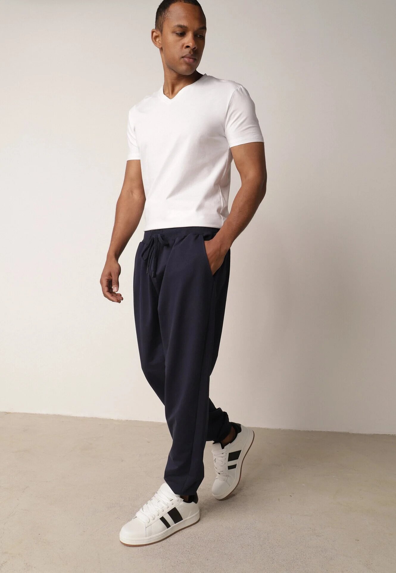 glo-story Pantaloni Bleumarin