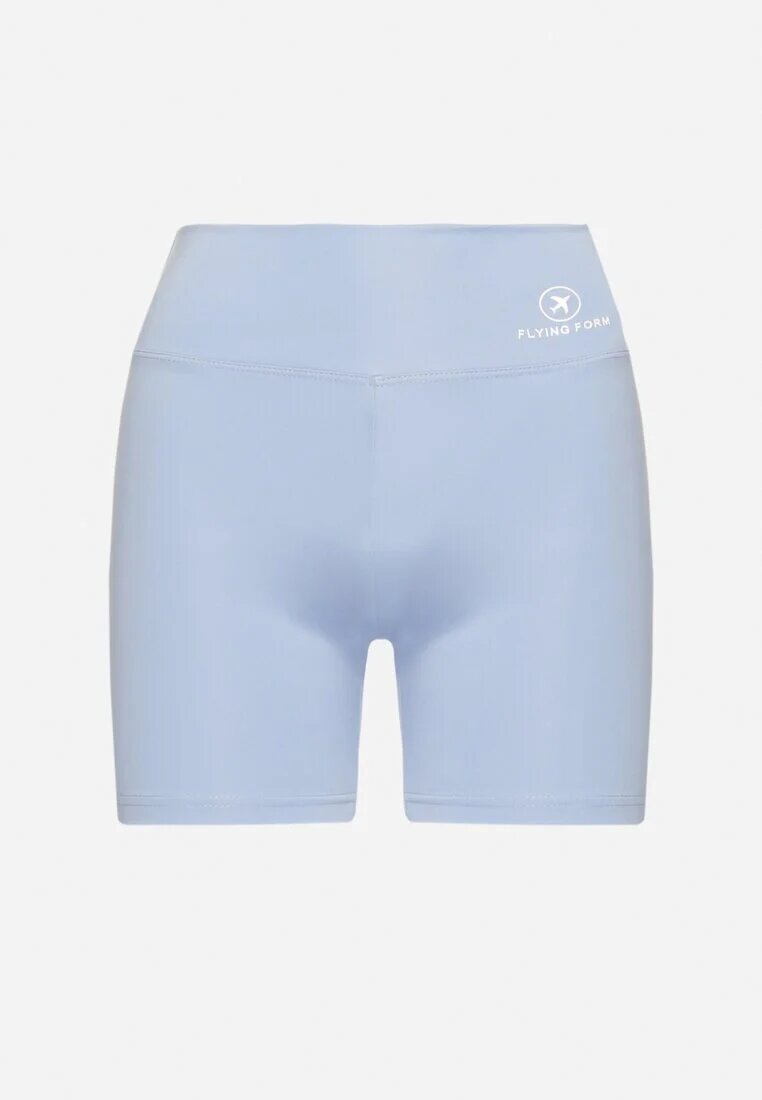 glo-story Pantaloni scurți tip ciclistă albastri cu elastic în talie Denadea