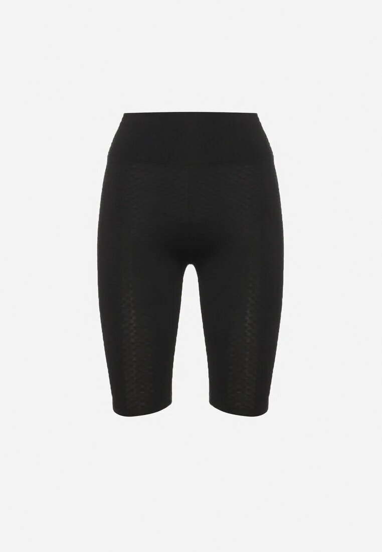 glo-story Pantaloni scurți tip ciclistă Negri cu Efect Push-Up Briala